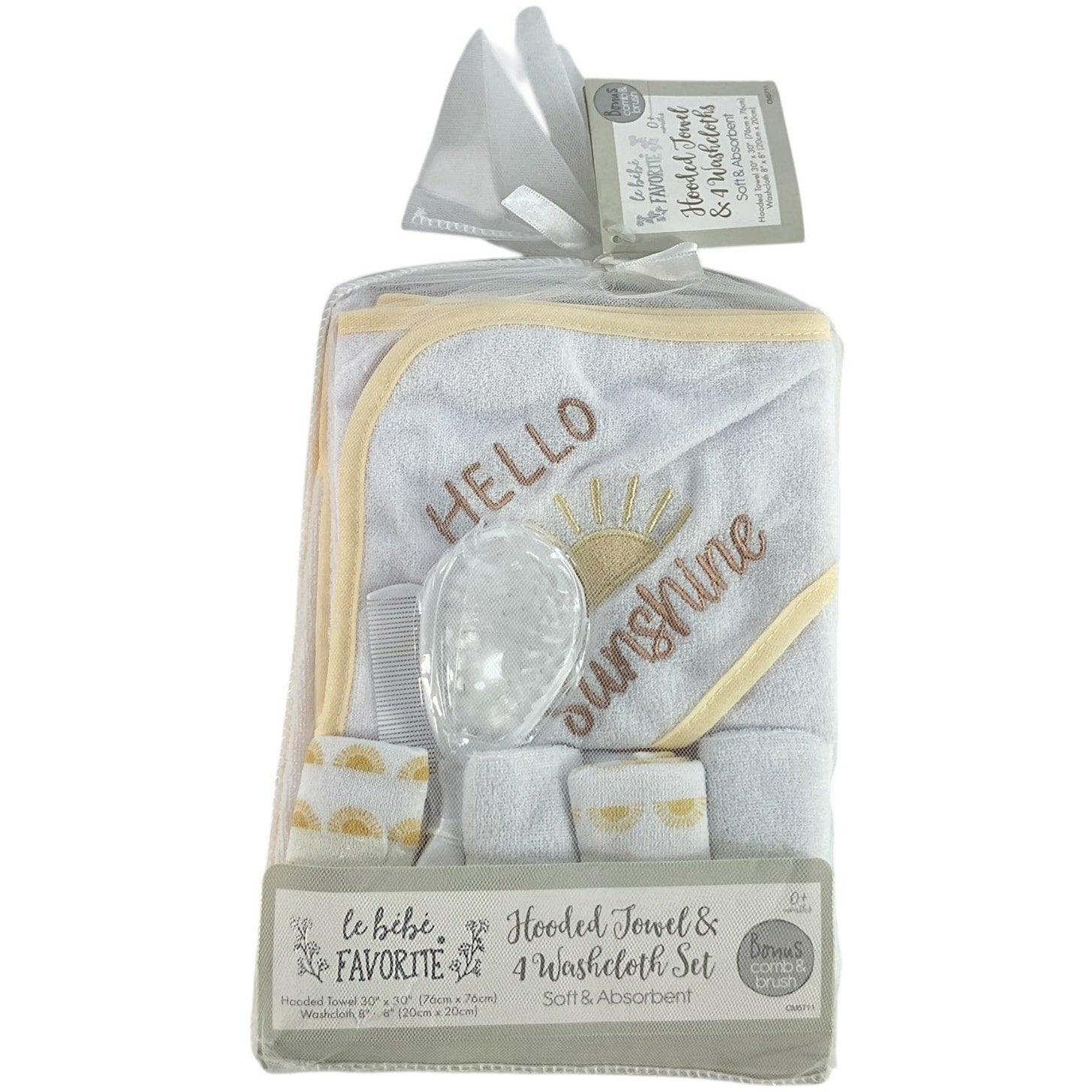 Set de baño para bebe (Le bebe favorite)
