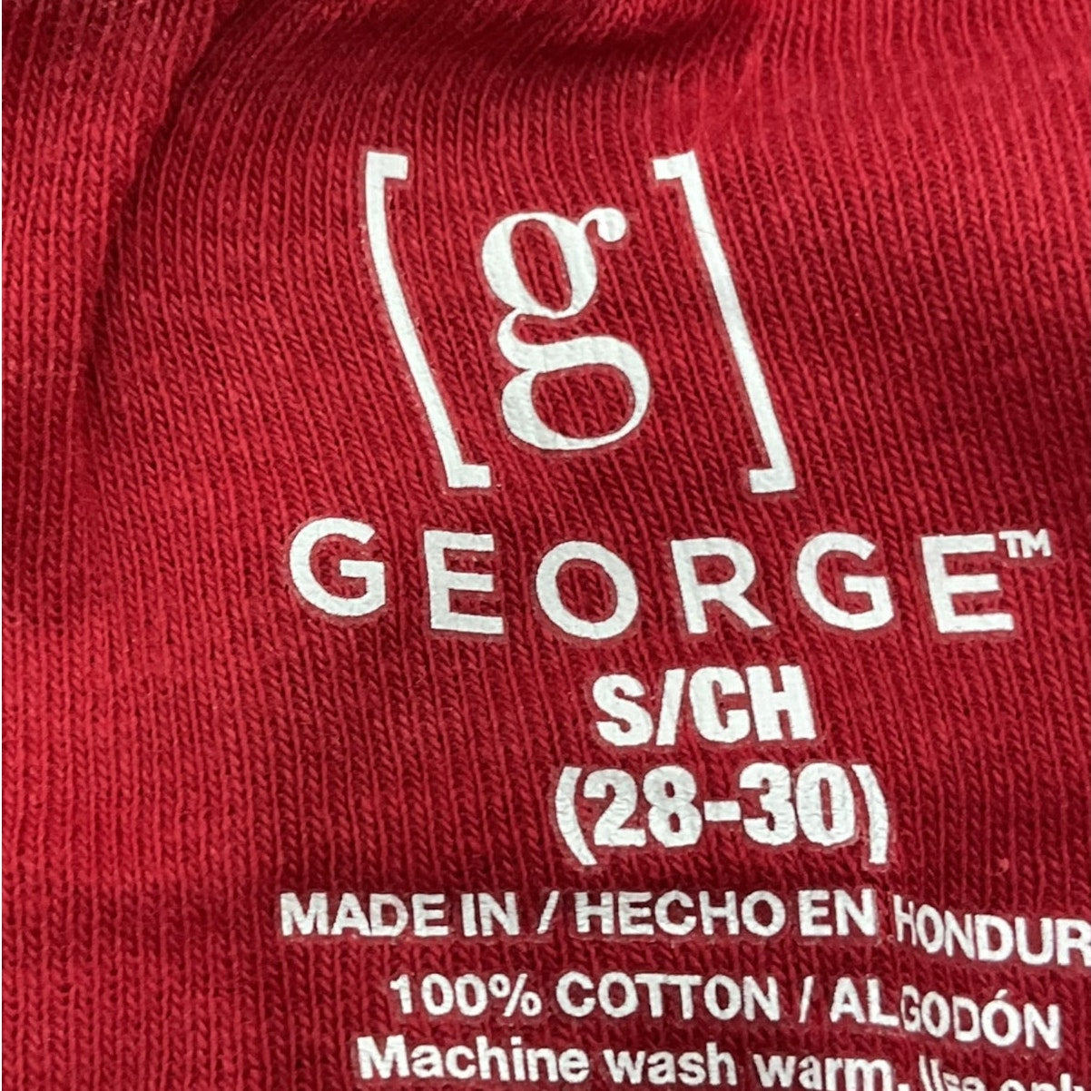 Ropa interior S (George)