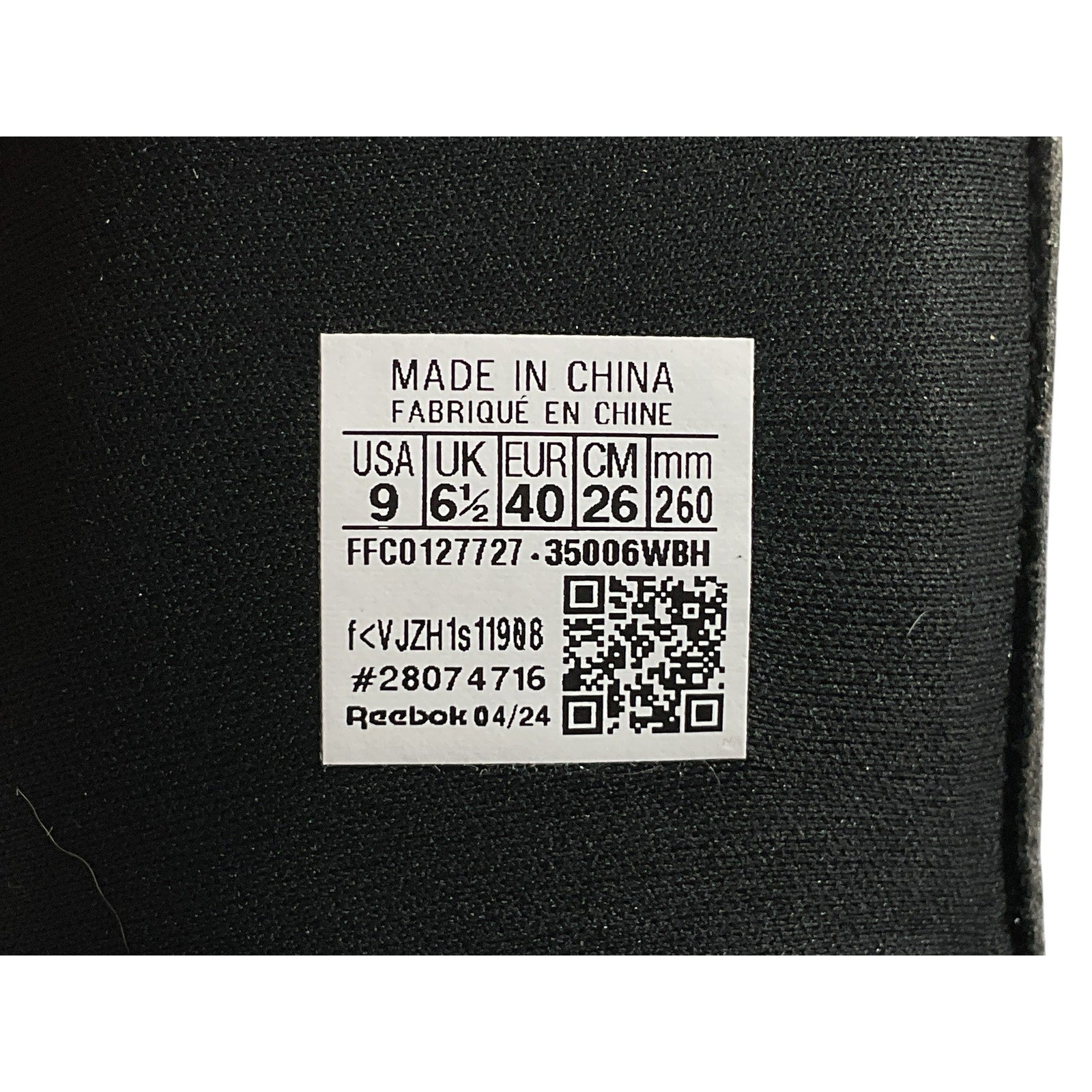 Sandalias 9 (Reebok)