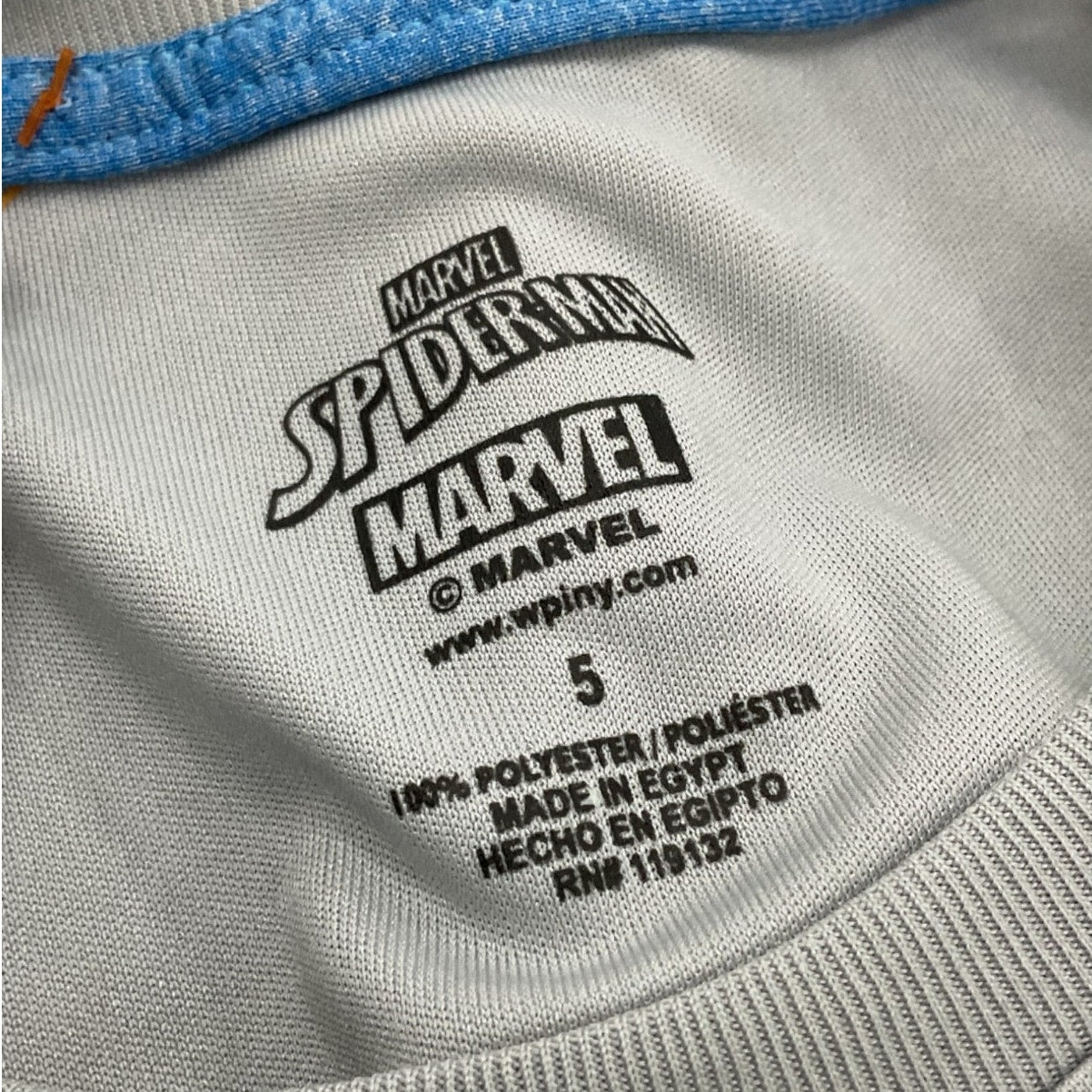 Camisa Spiderman niño 5 (Marvel)
