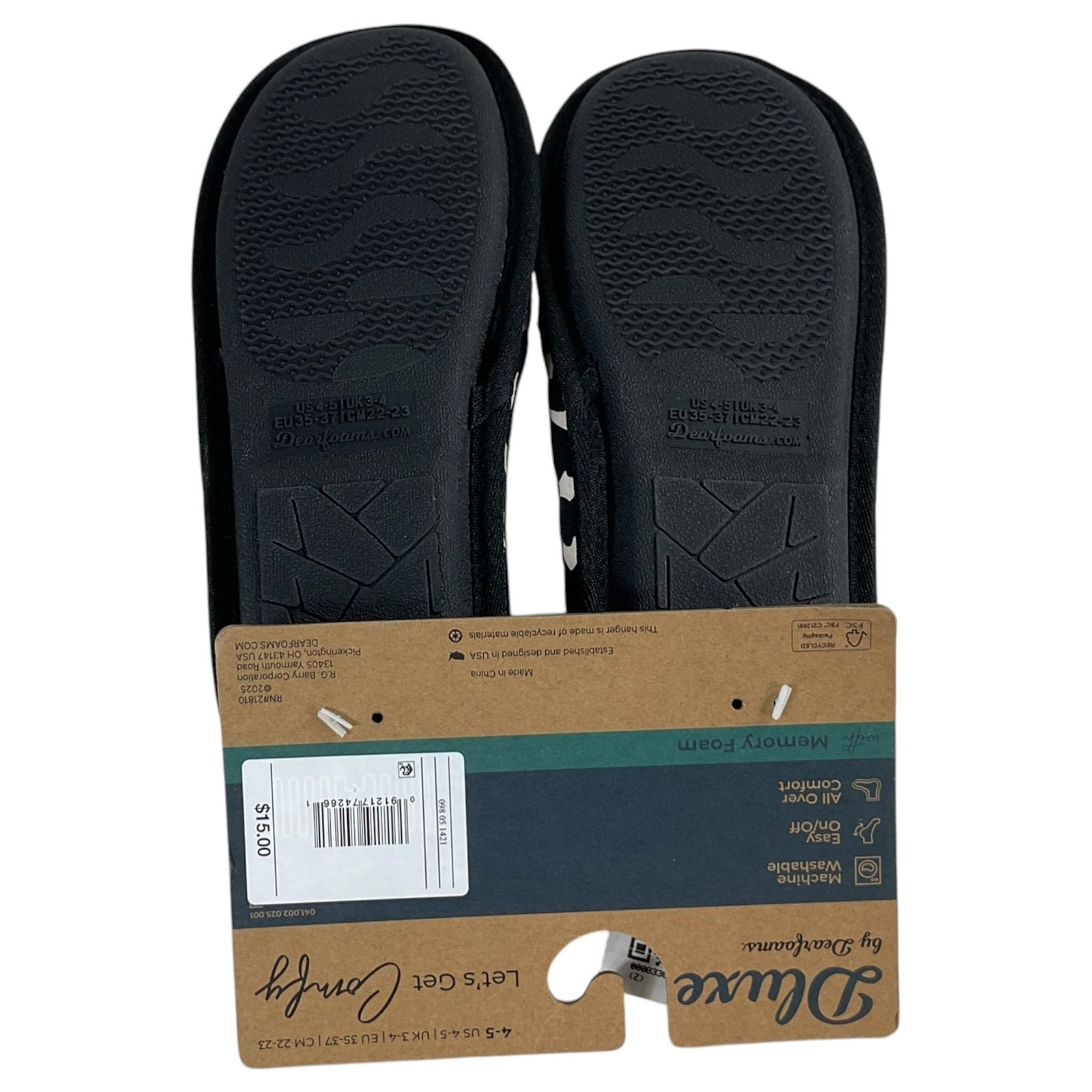 Pantuflas 4-5 (DLUXE)