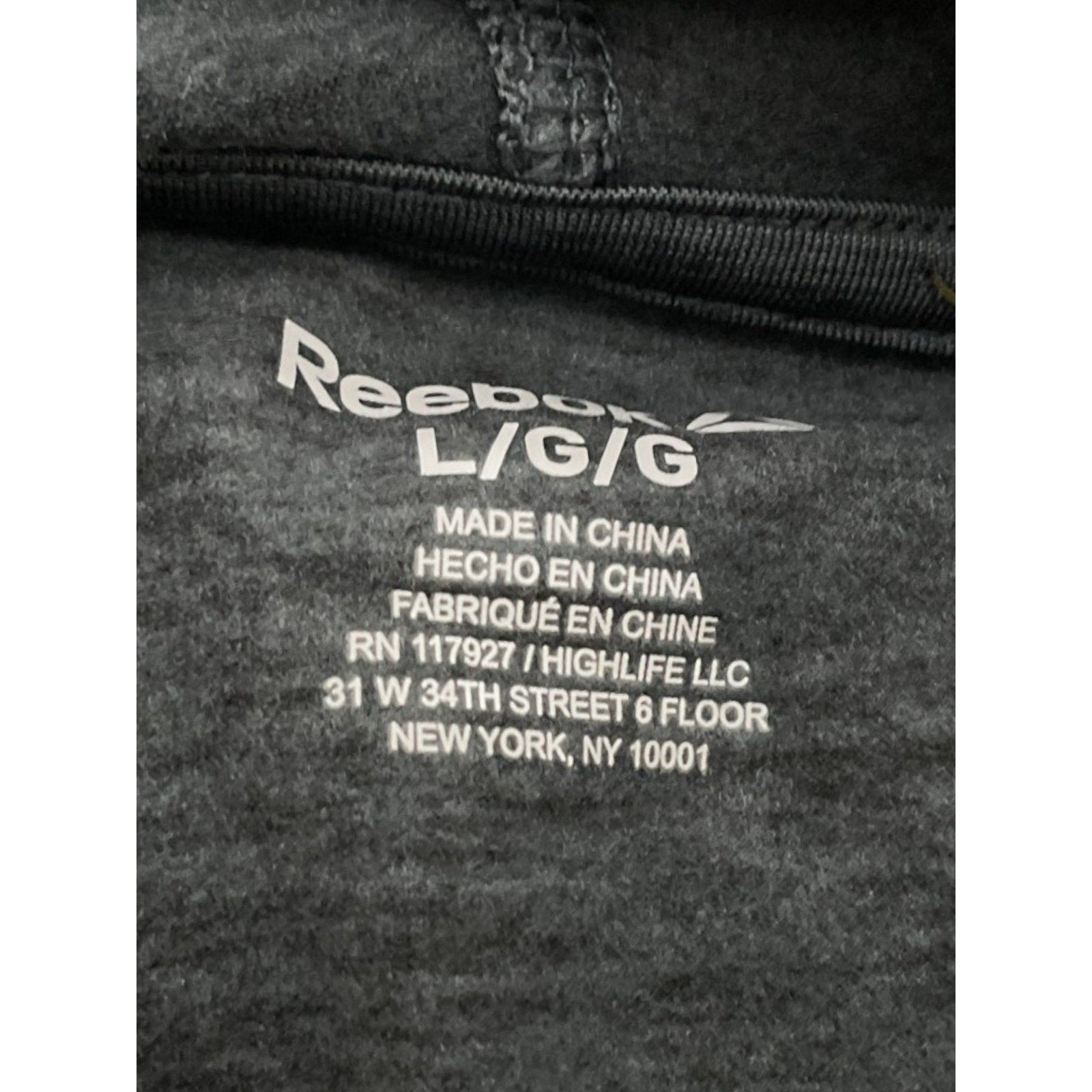 Sudadero L (Reebok)