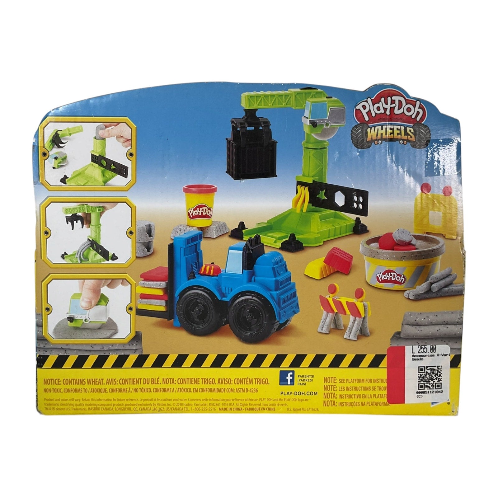 Kit de obra y plastilina (Play-doh)