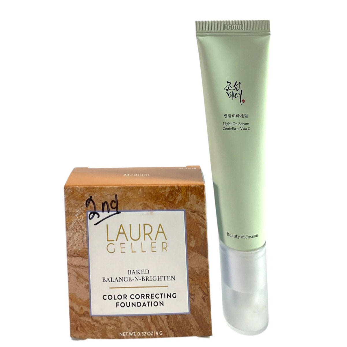 Set de Suero facial y base
