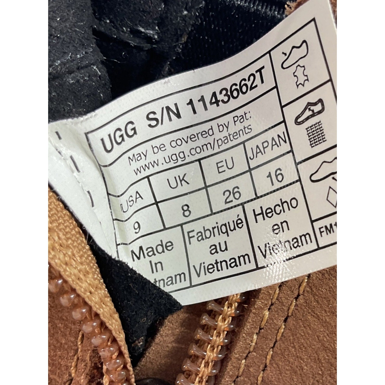Zapato Niño 8 (UGG)