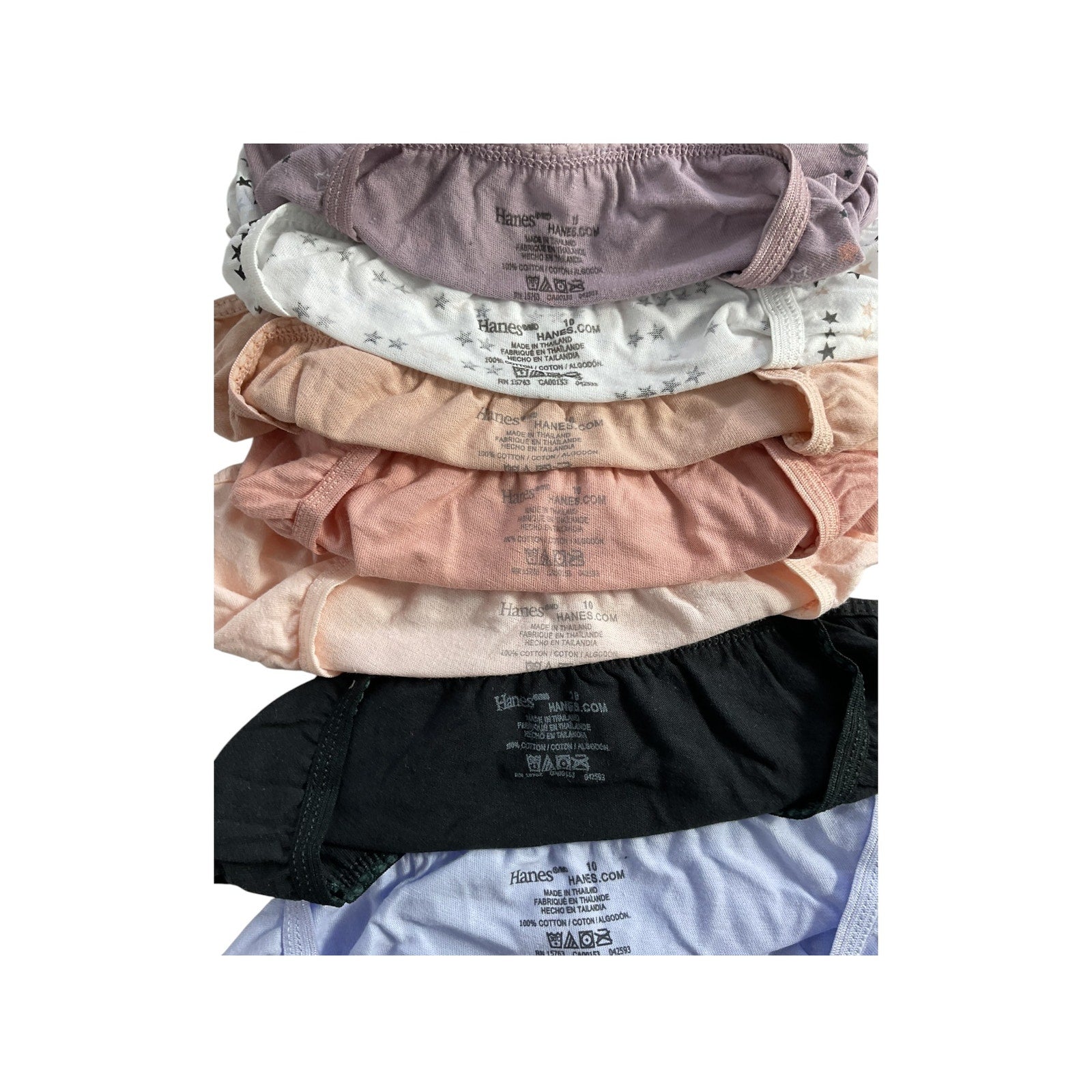 Ropa Interior Niña 10 (Hanes)