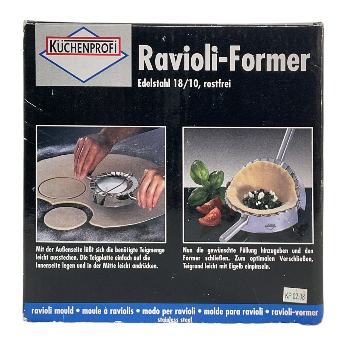Molde para ravioli
