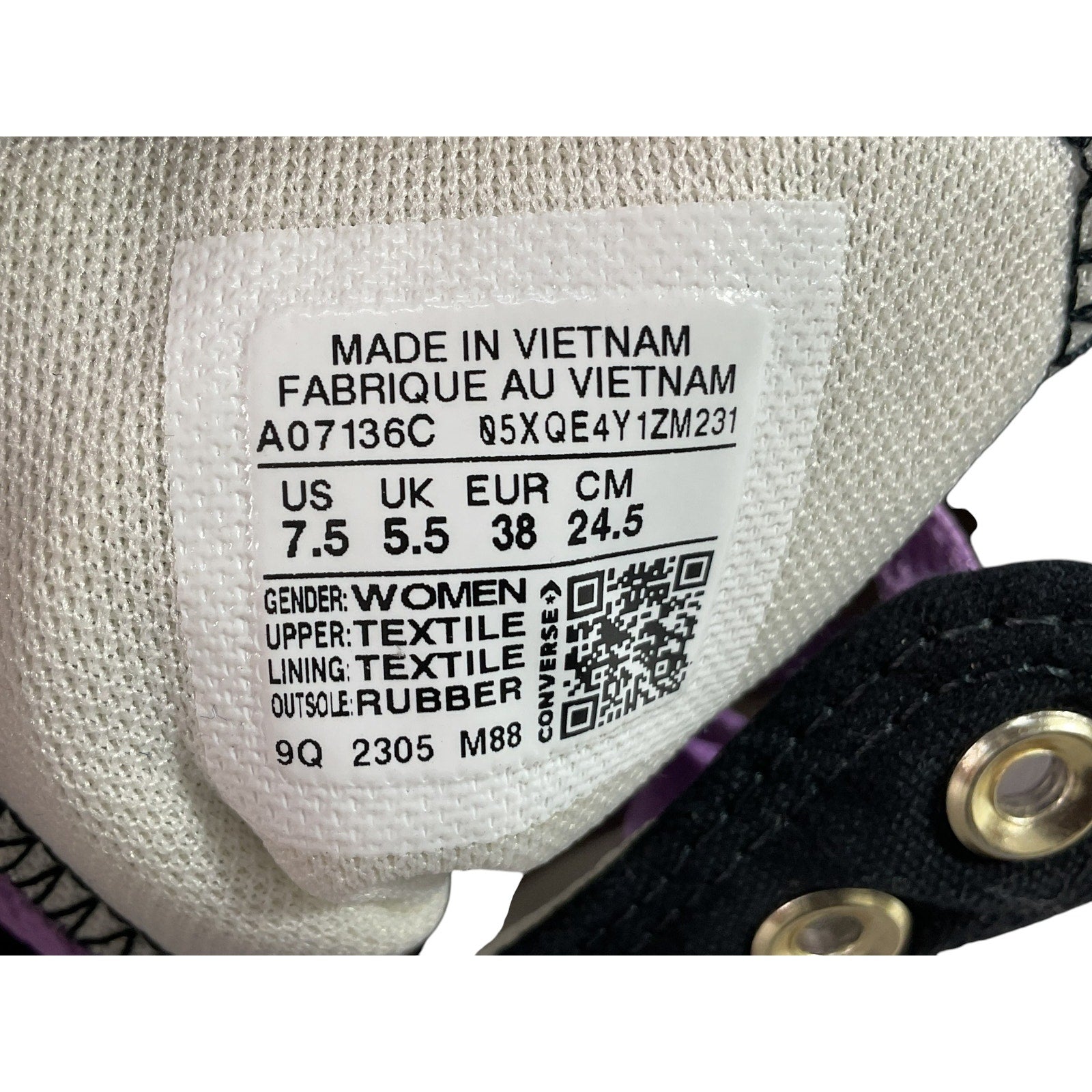 Tenis 7.5 (Converse)