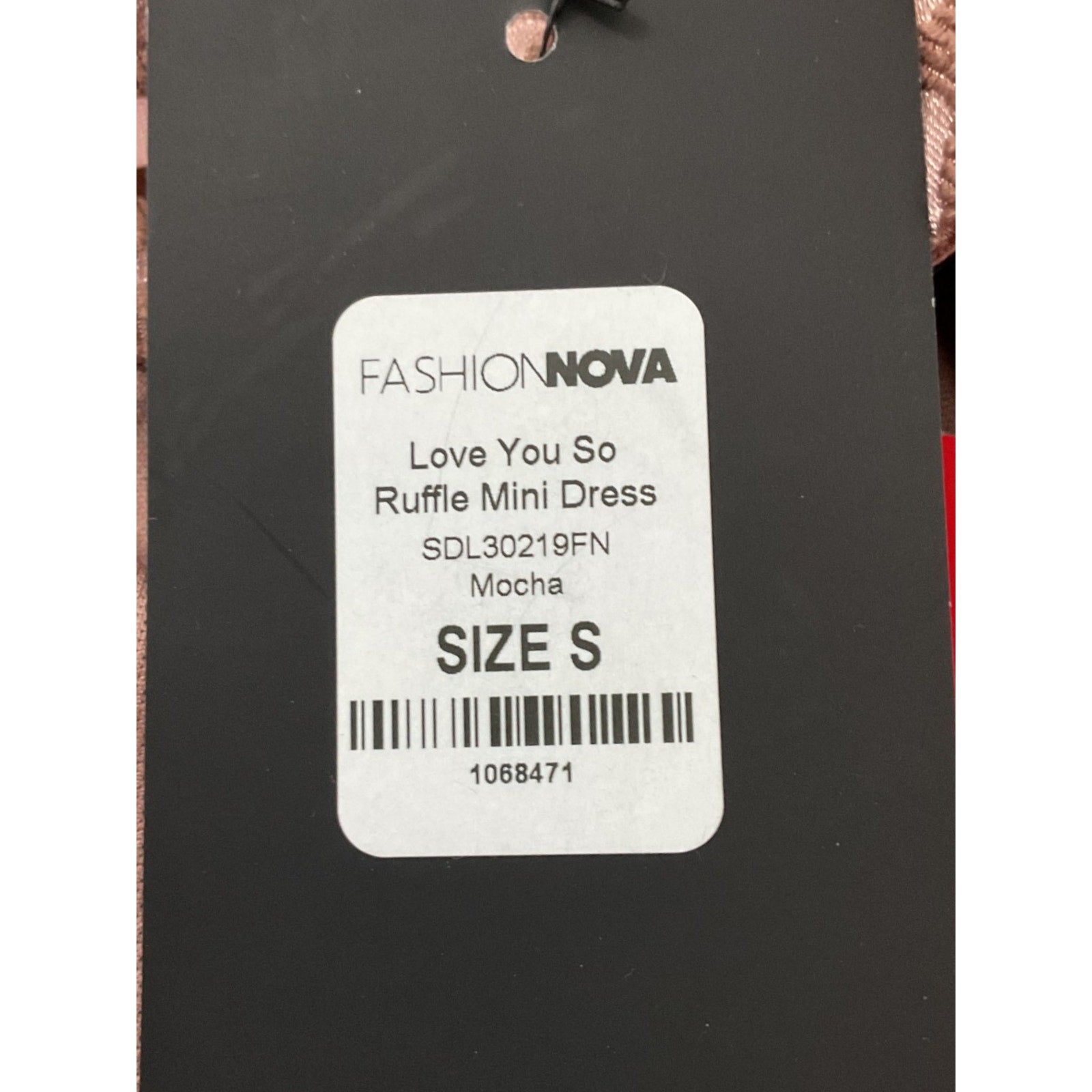Vestido S (Fashion Nova)