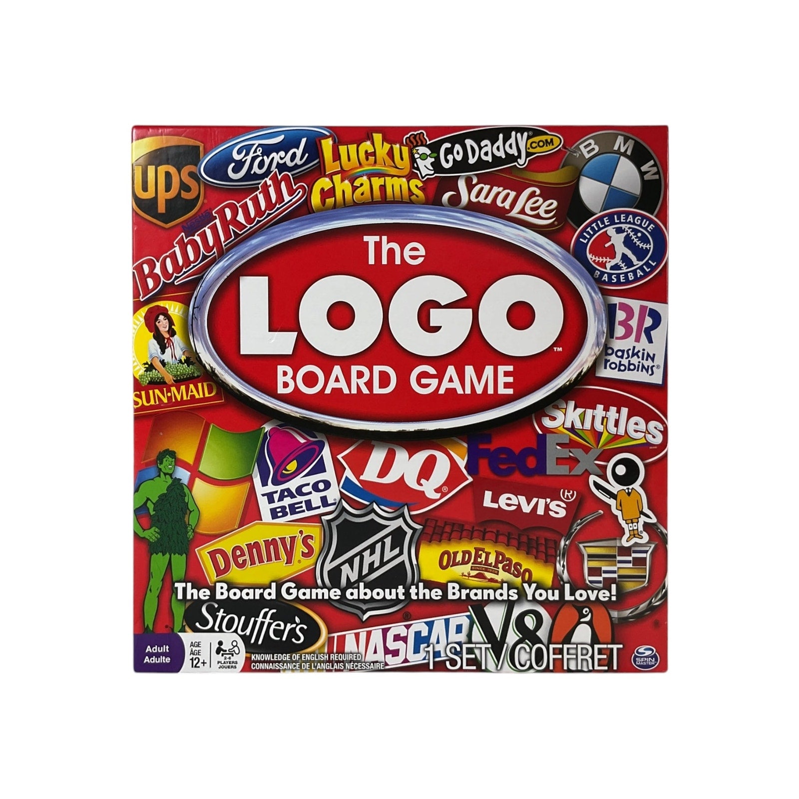 Juego de mesa The Logo Board Game (Spin Master)