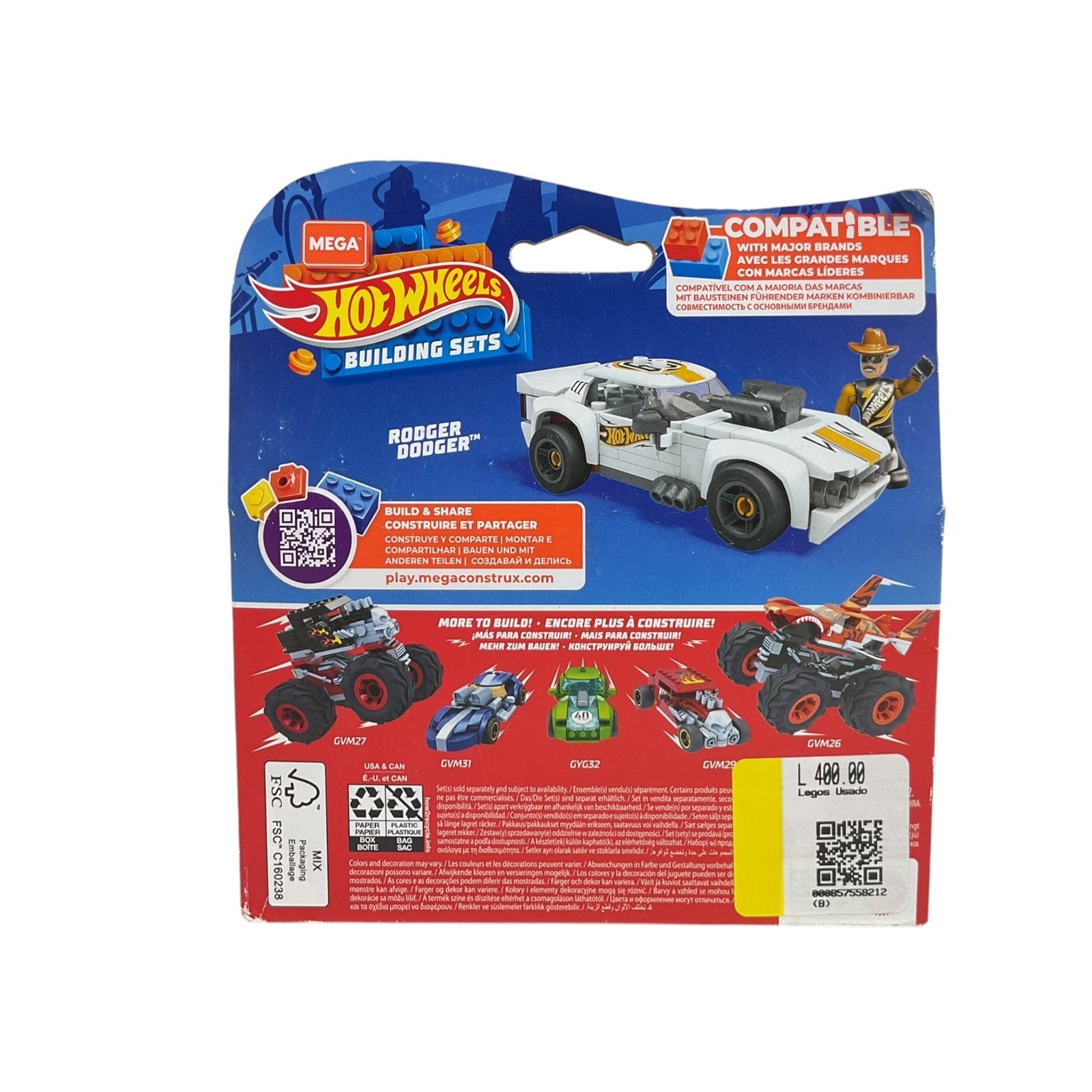 Auto de lego (Hotwheels)