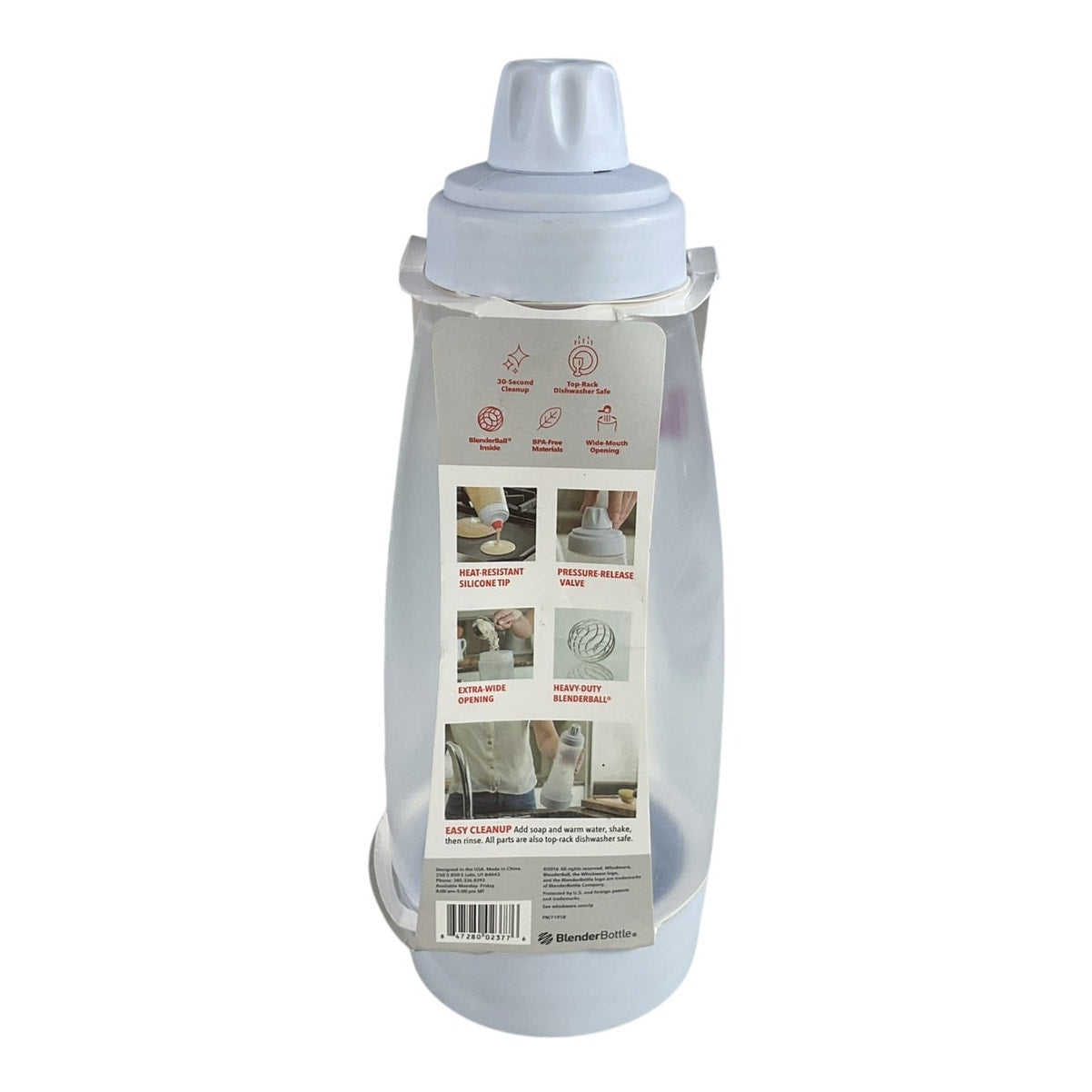 Botella mezcladora y dispensadora de masa (Wishkware)