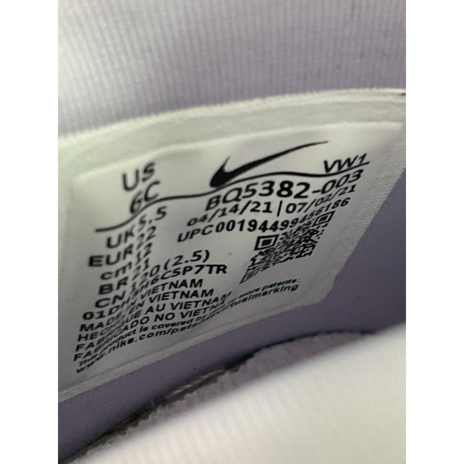 Botín niña 6C (Nike)