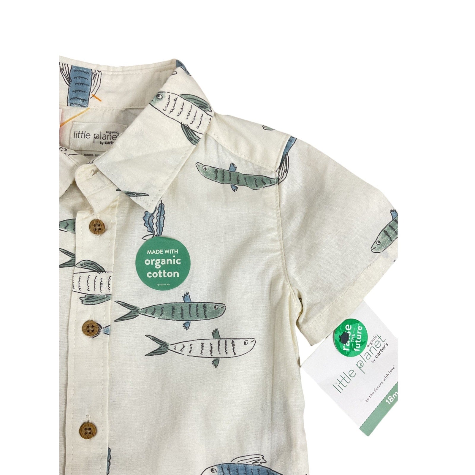 Camisa Niño 18M (Little Planet)