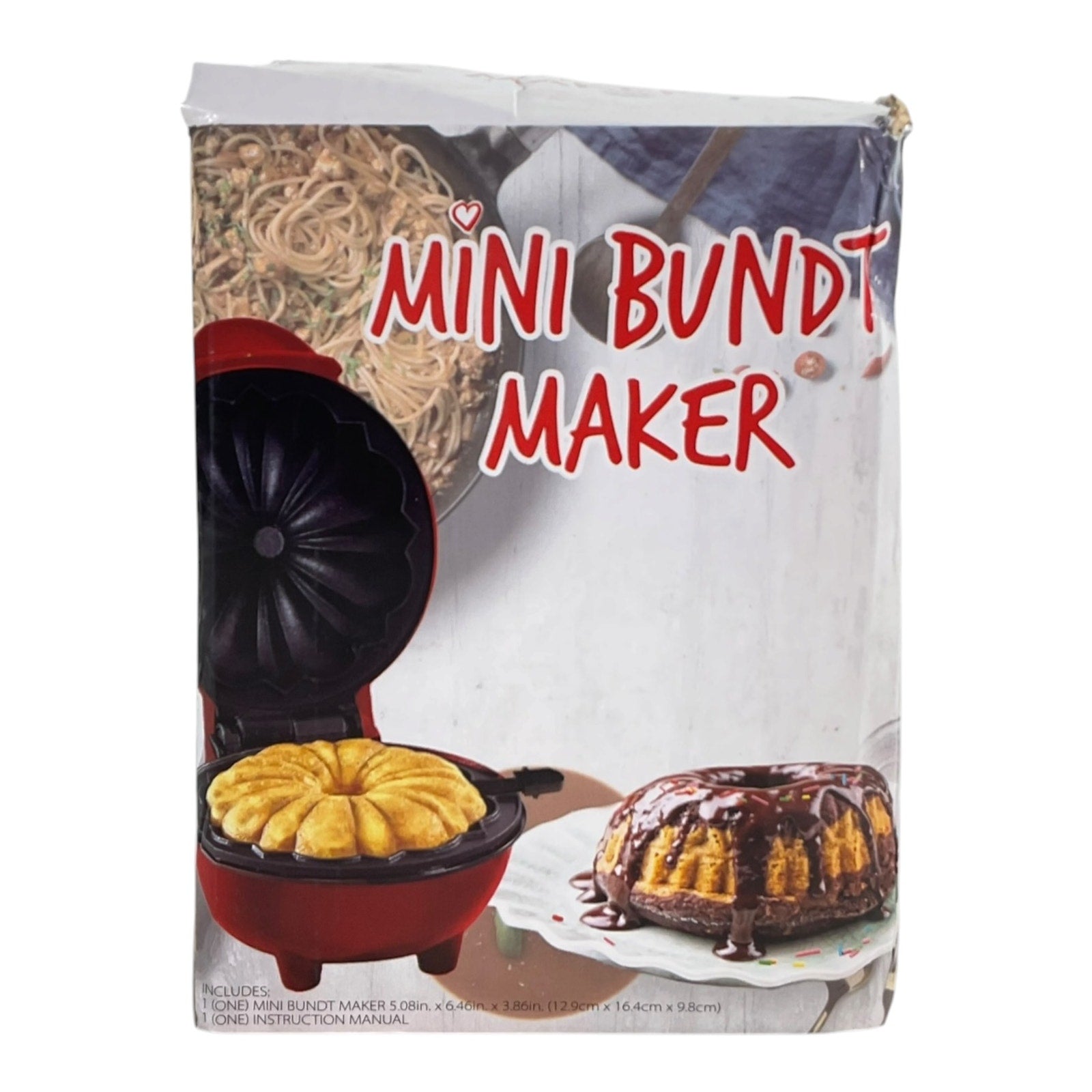 Máquina para hacer mini pasteles tipo Bundt (DASH)