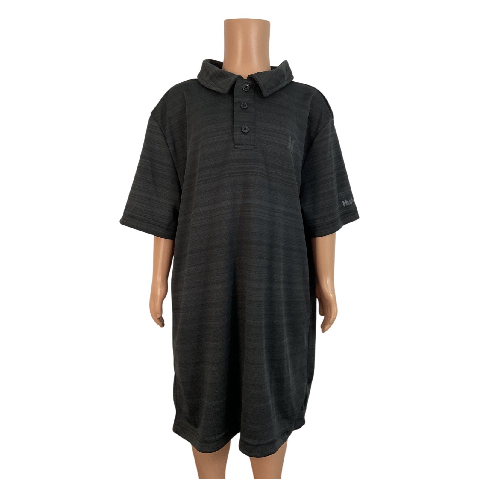 Camisa Tipo Polo Niño L (Hurley)
