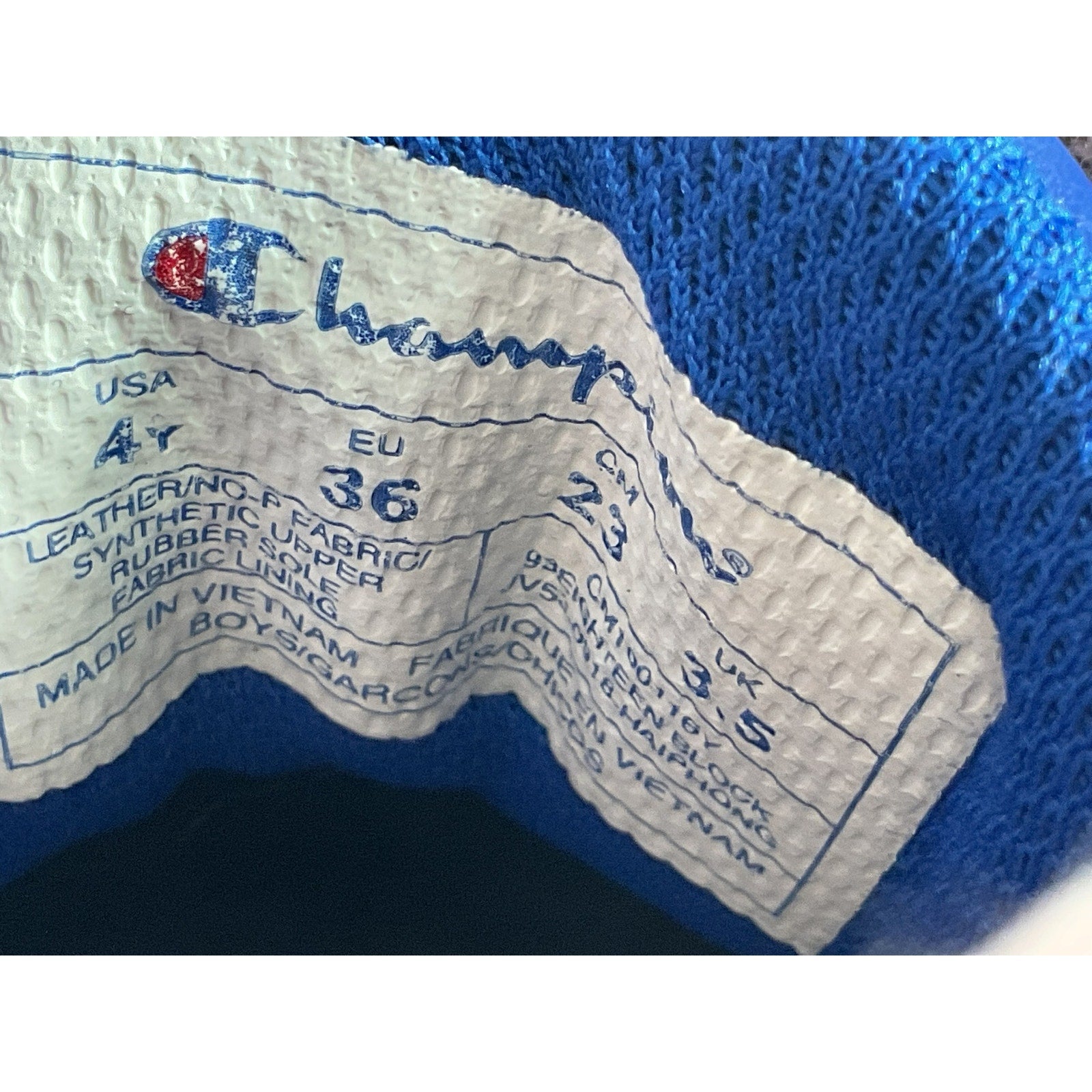 Tenis niño 4Y (Champion)