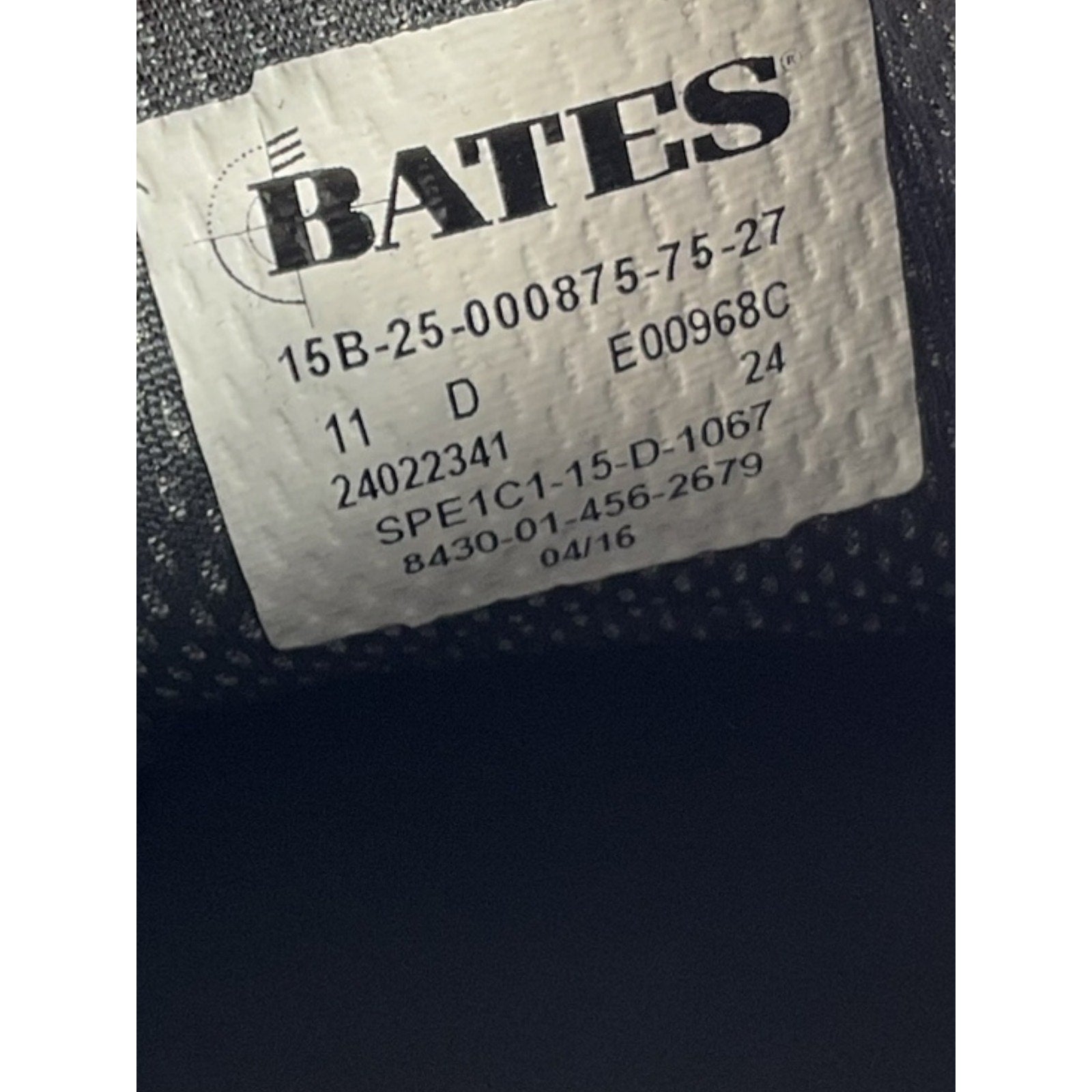 Zapato 11 (Bates)