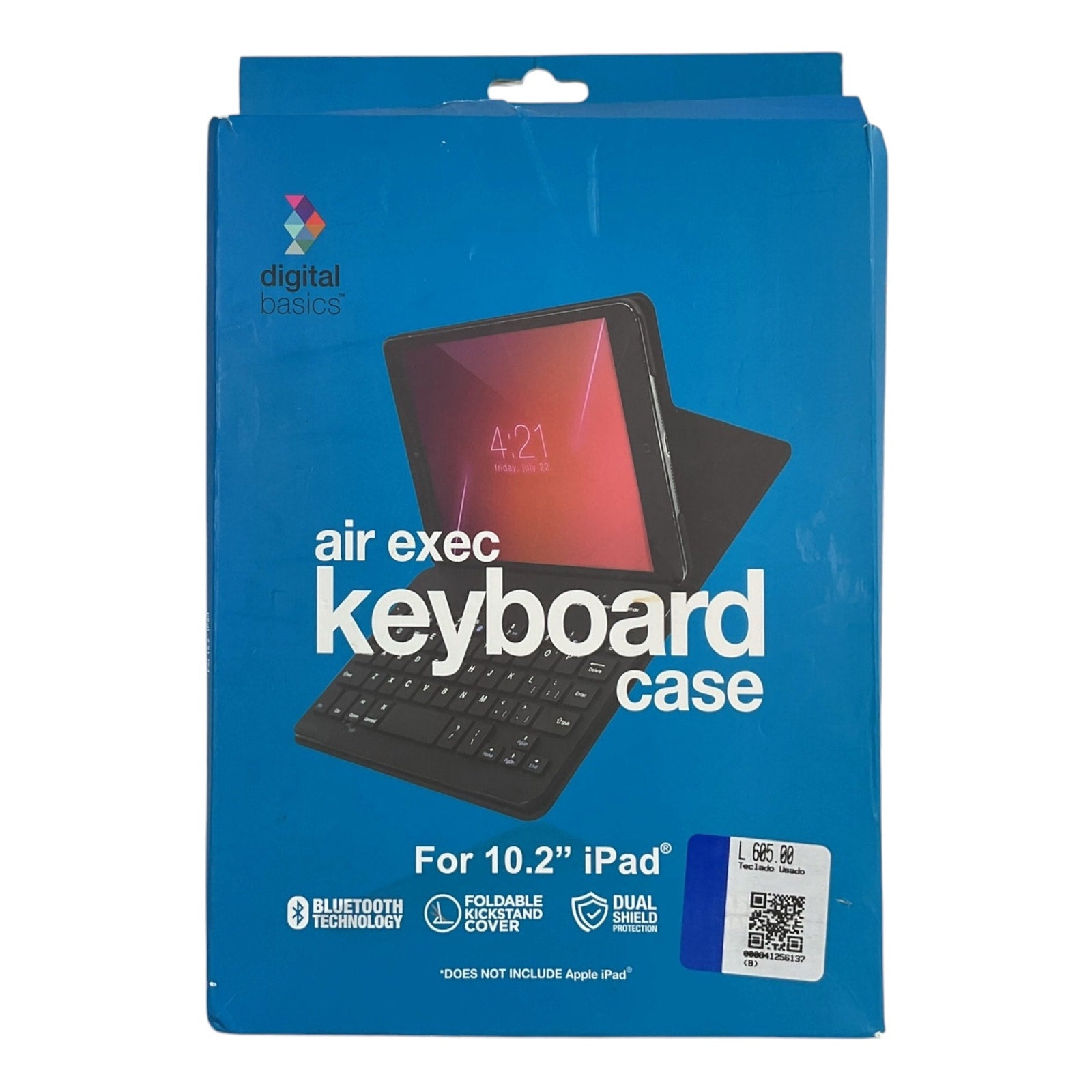 Coberto con teclado para iPad 10.2”(Digital Basics)