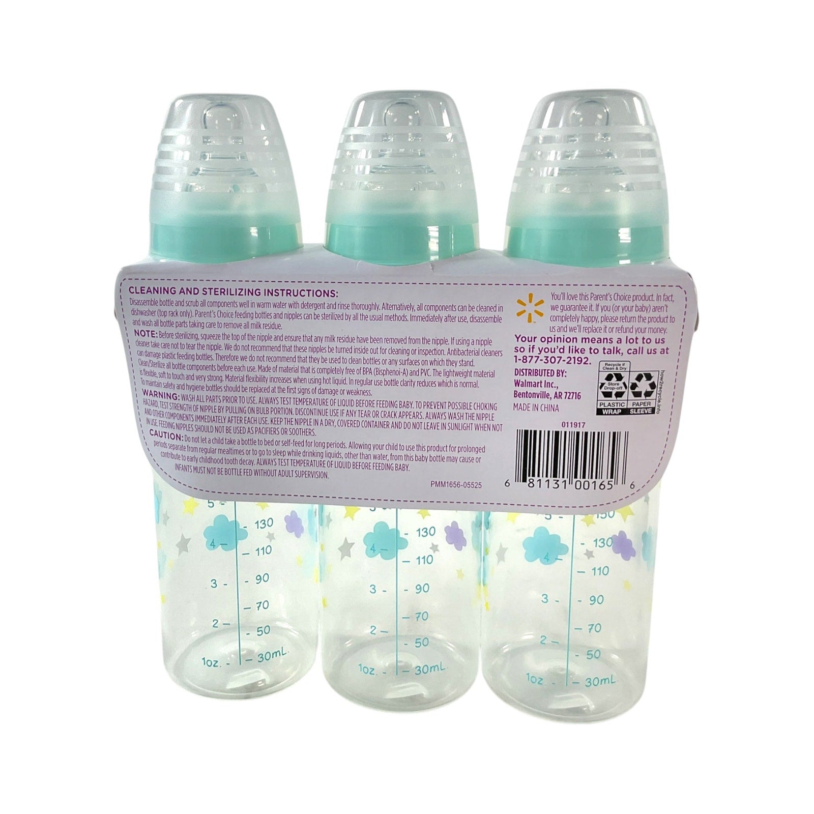 Set de biberones (Parents Choice)