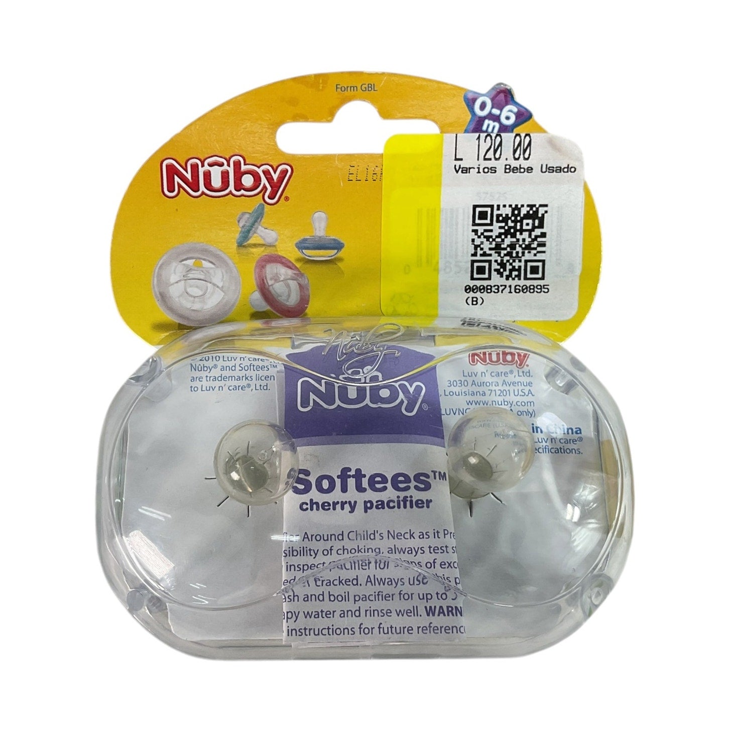 Chupetes para Bebes (Nuby)