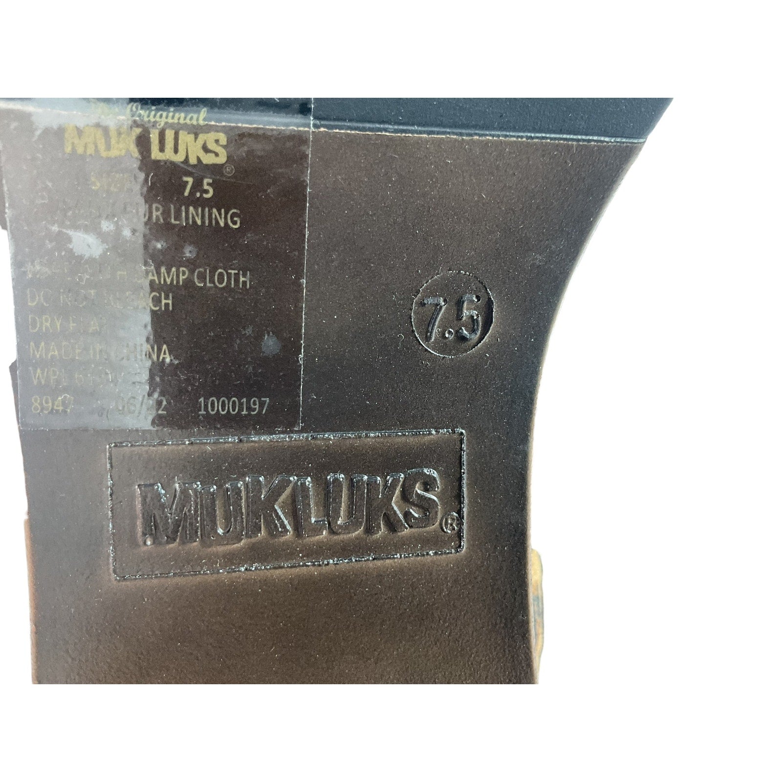 Botín 7.5 (MUKLUKS)