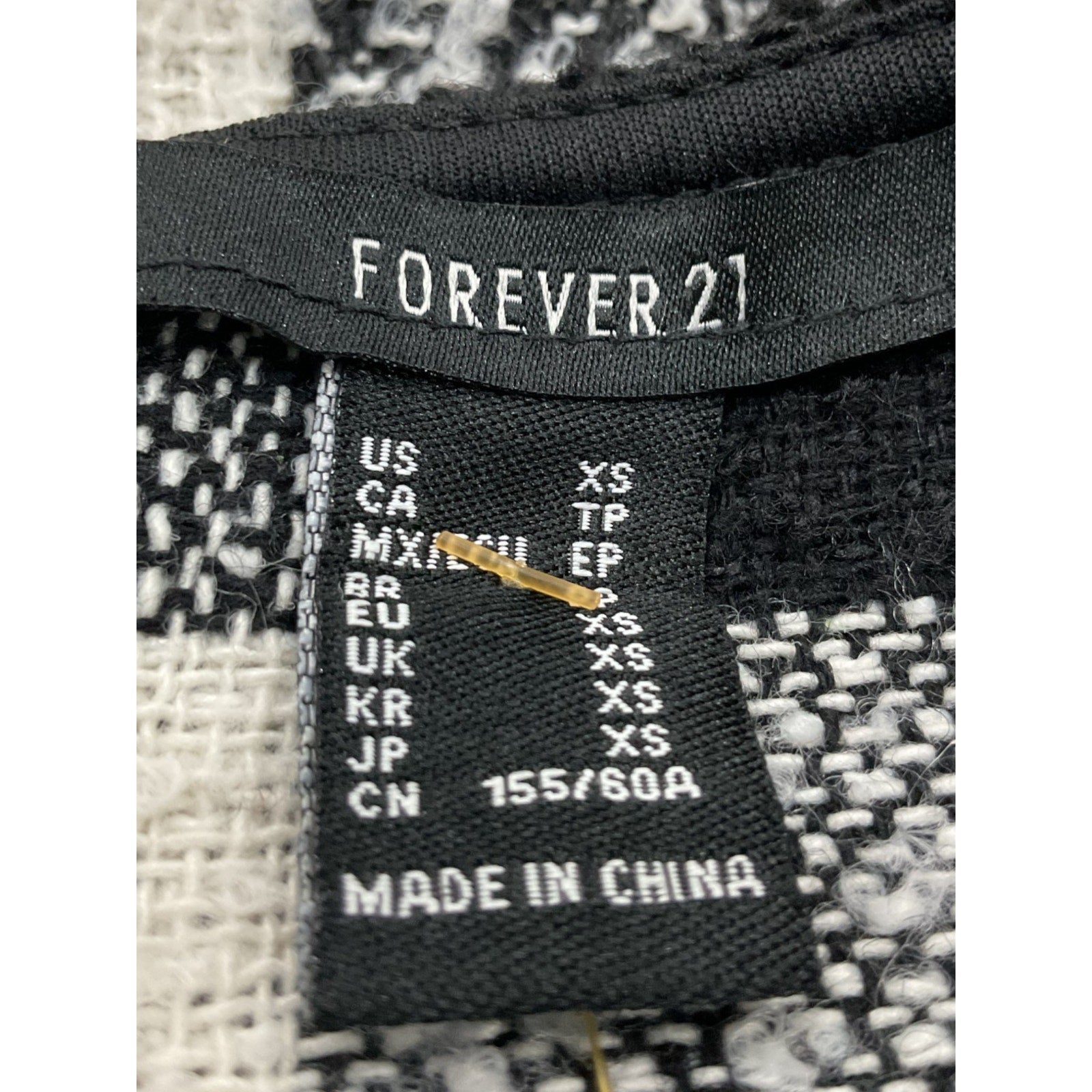 Falda XS (Forever 21)