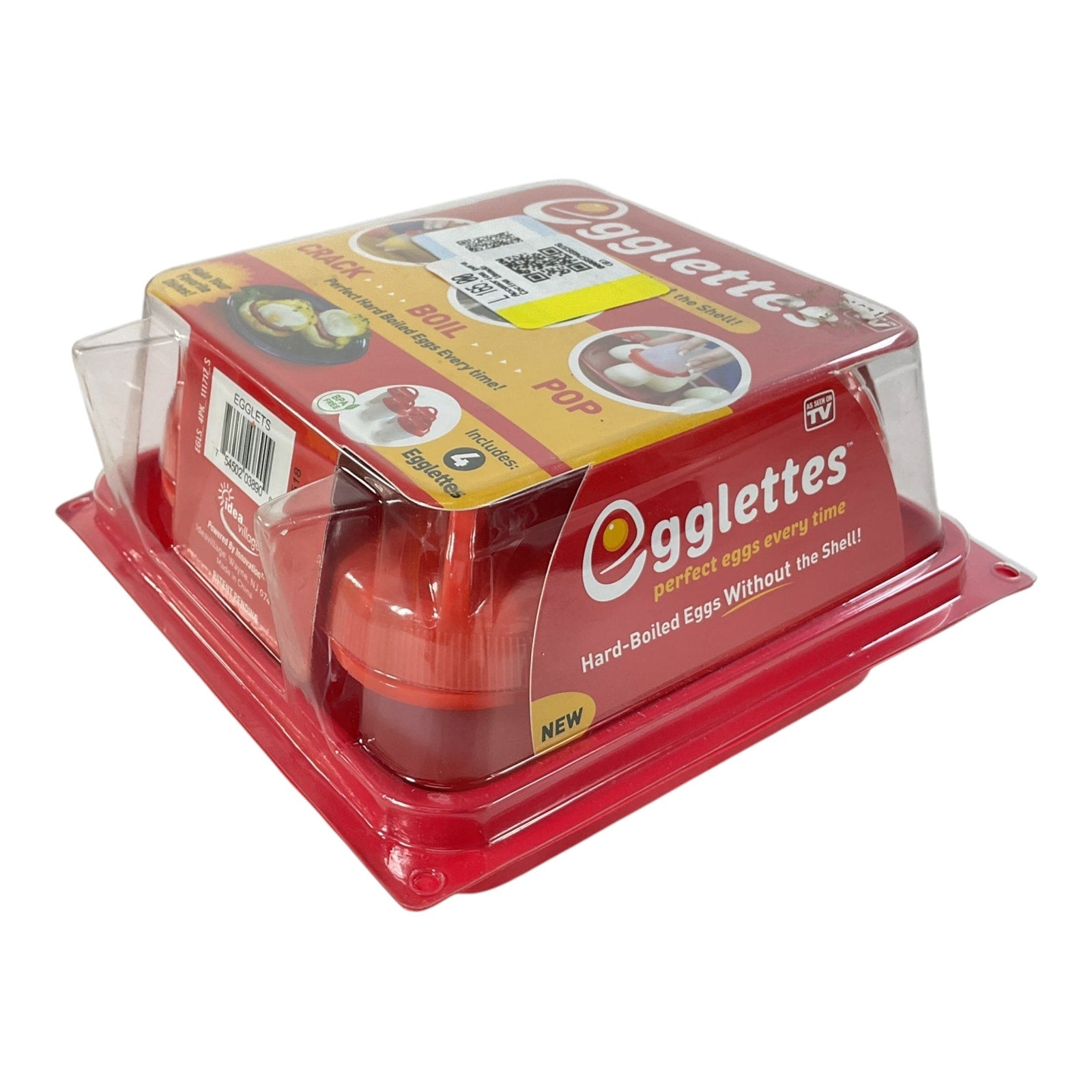 Molde para hervir huevos sin cascaras (Egglettes)