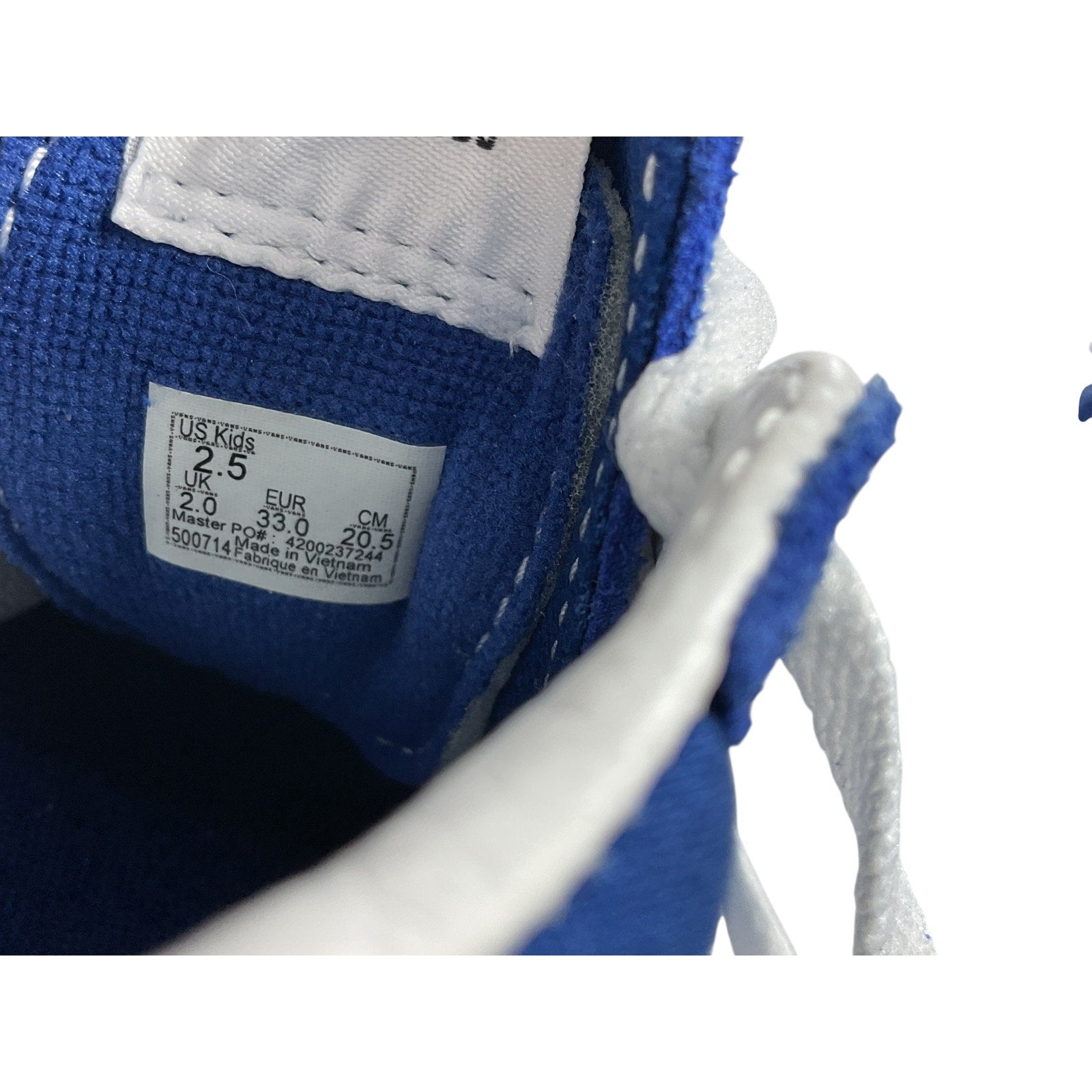 Tenis Niño 2.5 (Vans)