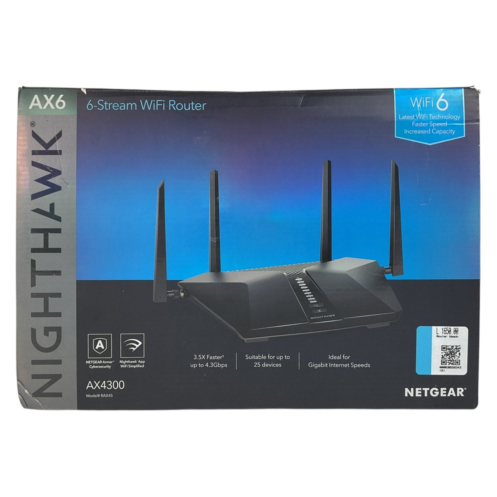 Router inalámbrico de alta velocidad (NETGEAR)