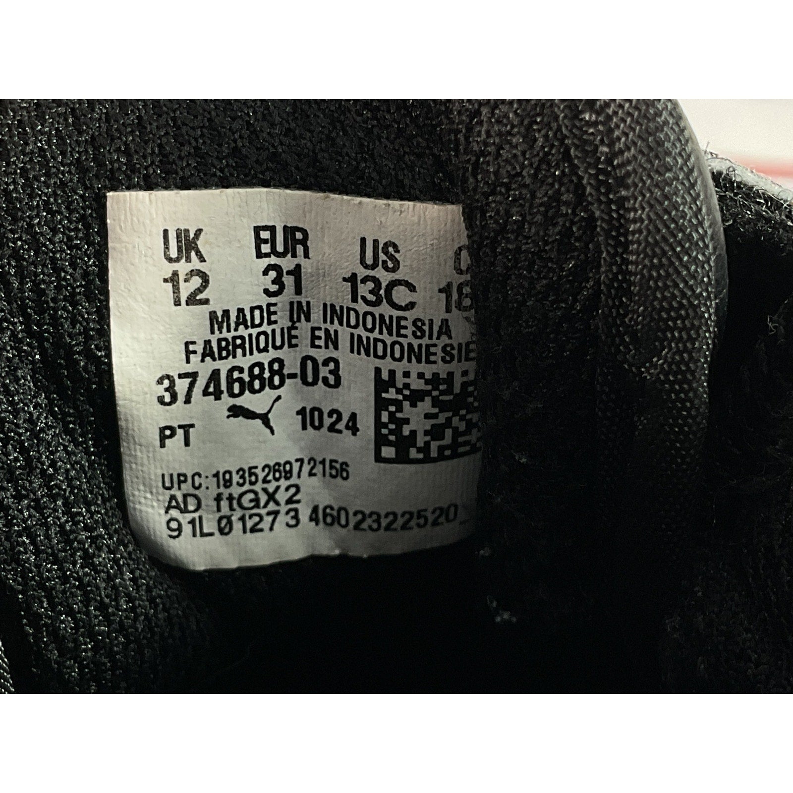Tenis niño 13 (PUMA)