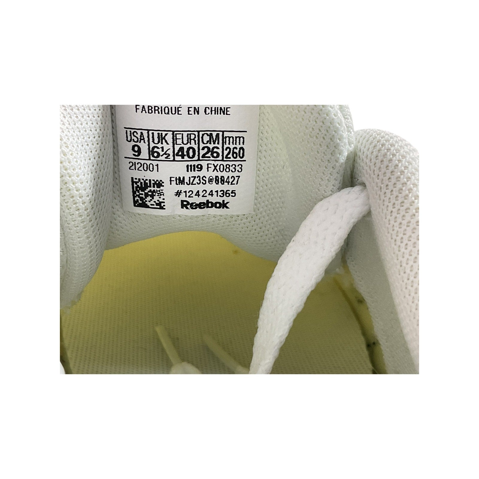 Tenis 9 (Reebok)