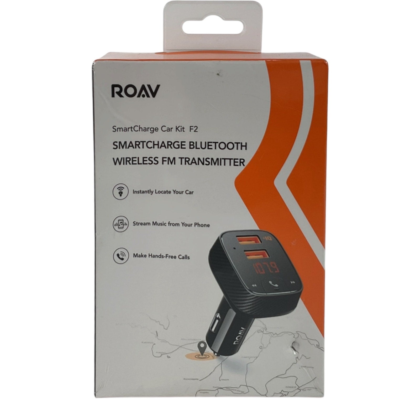 Transmisor FM inalámbrico Bluetooth Roav SmartCharge Car Kit F2 (Anker)