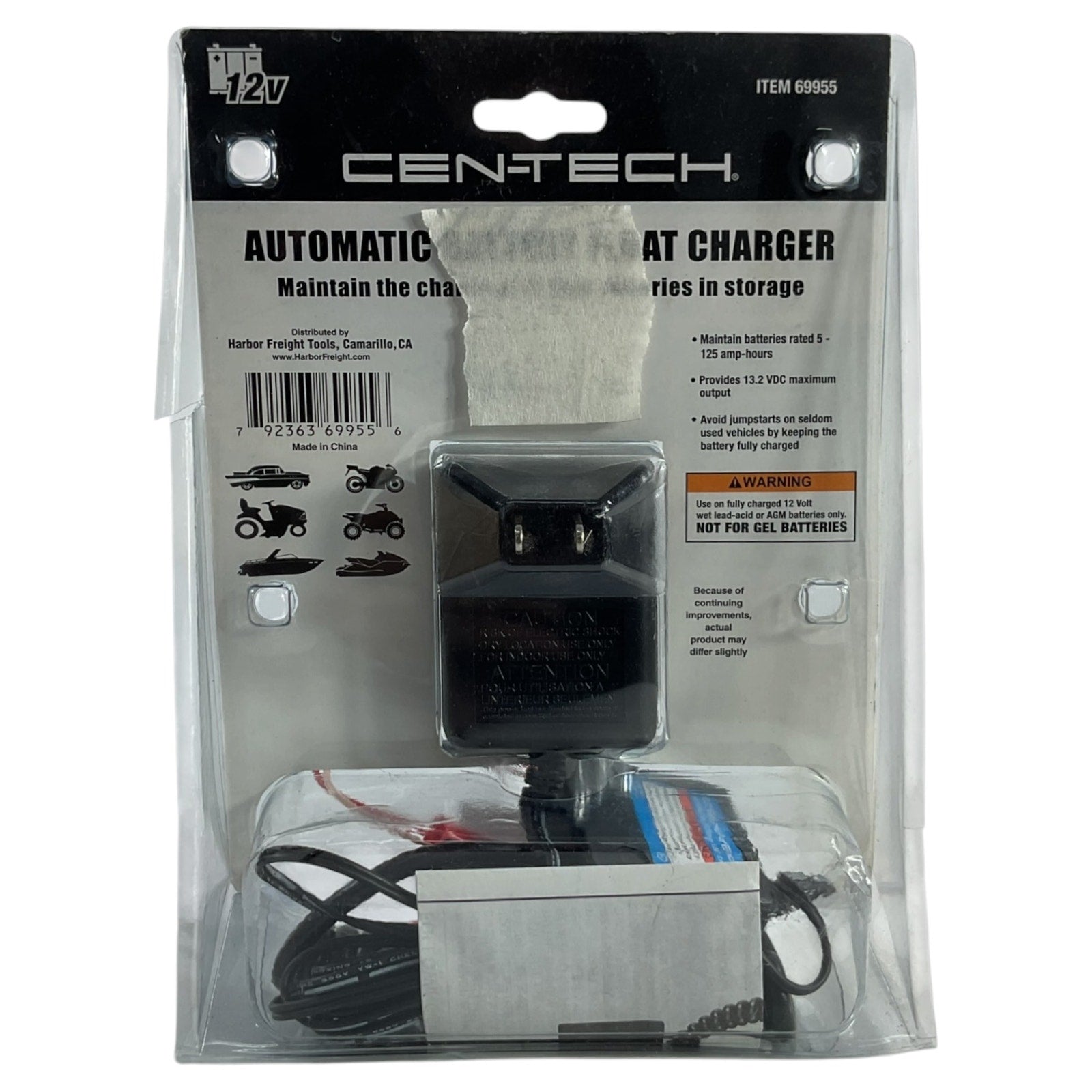 Cargador pasa corriente (CEN-TECH)