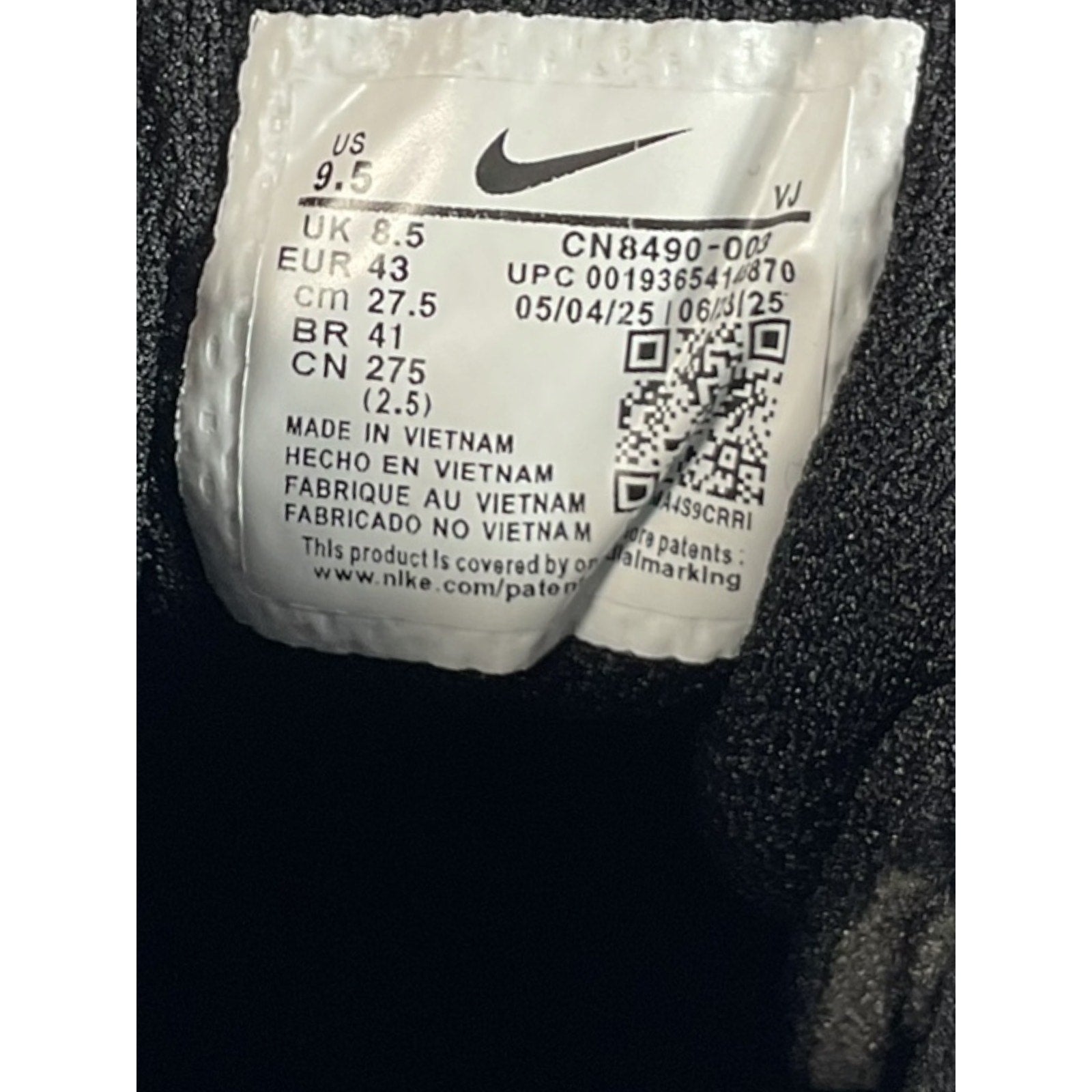 Tenis 9.5 (Nike)