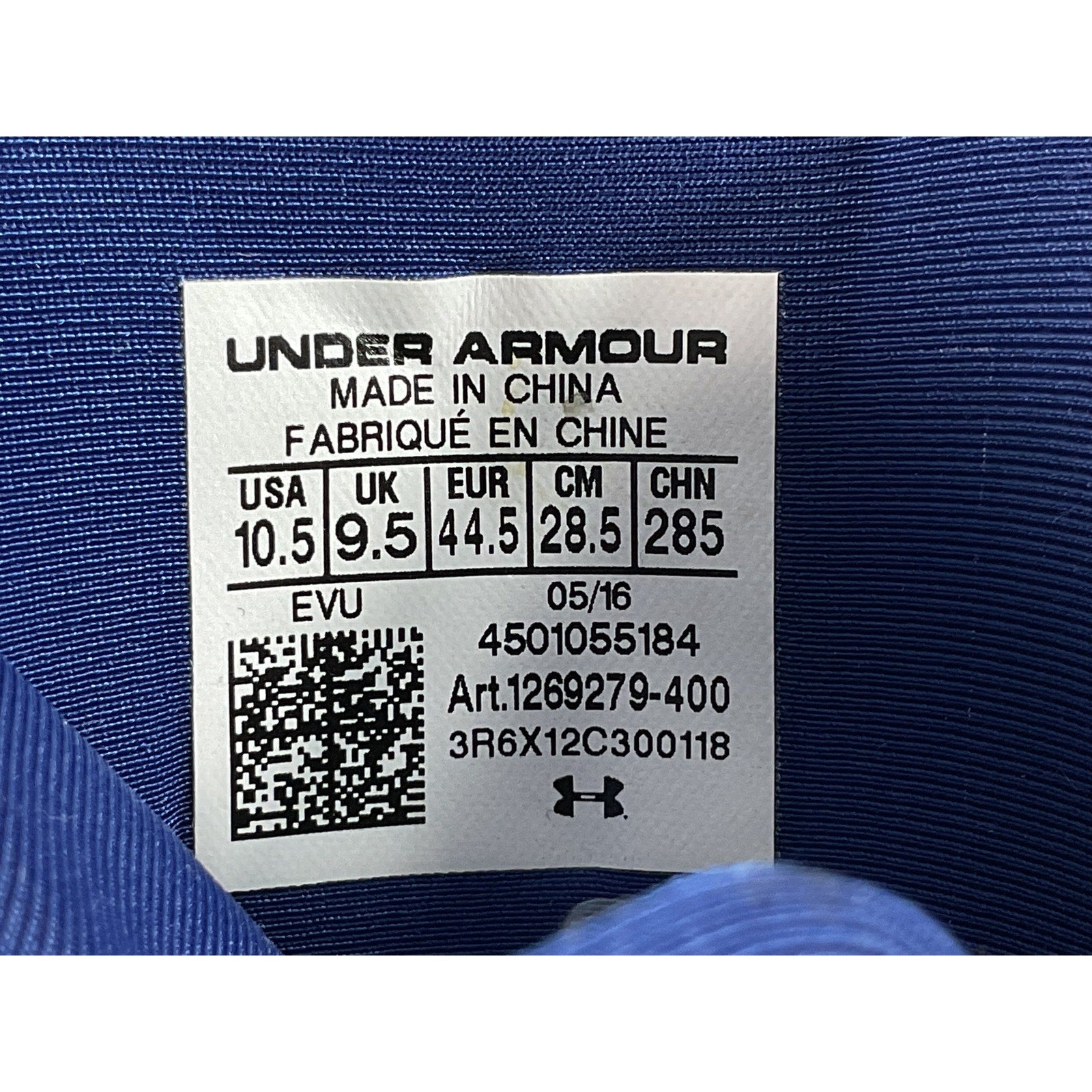 Tenis 10.5 (Under Armour)