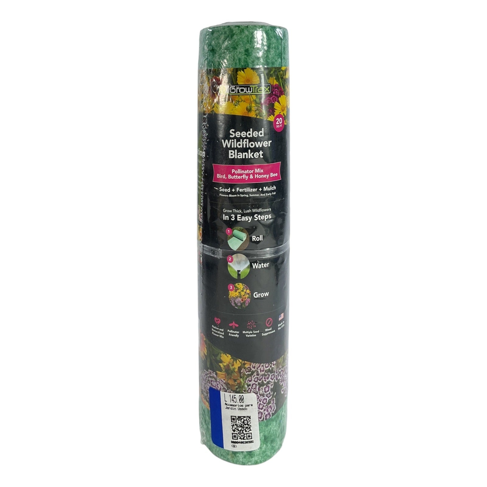 Manta para sembrar flores silvestres (GrowTrax)