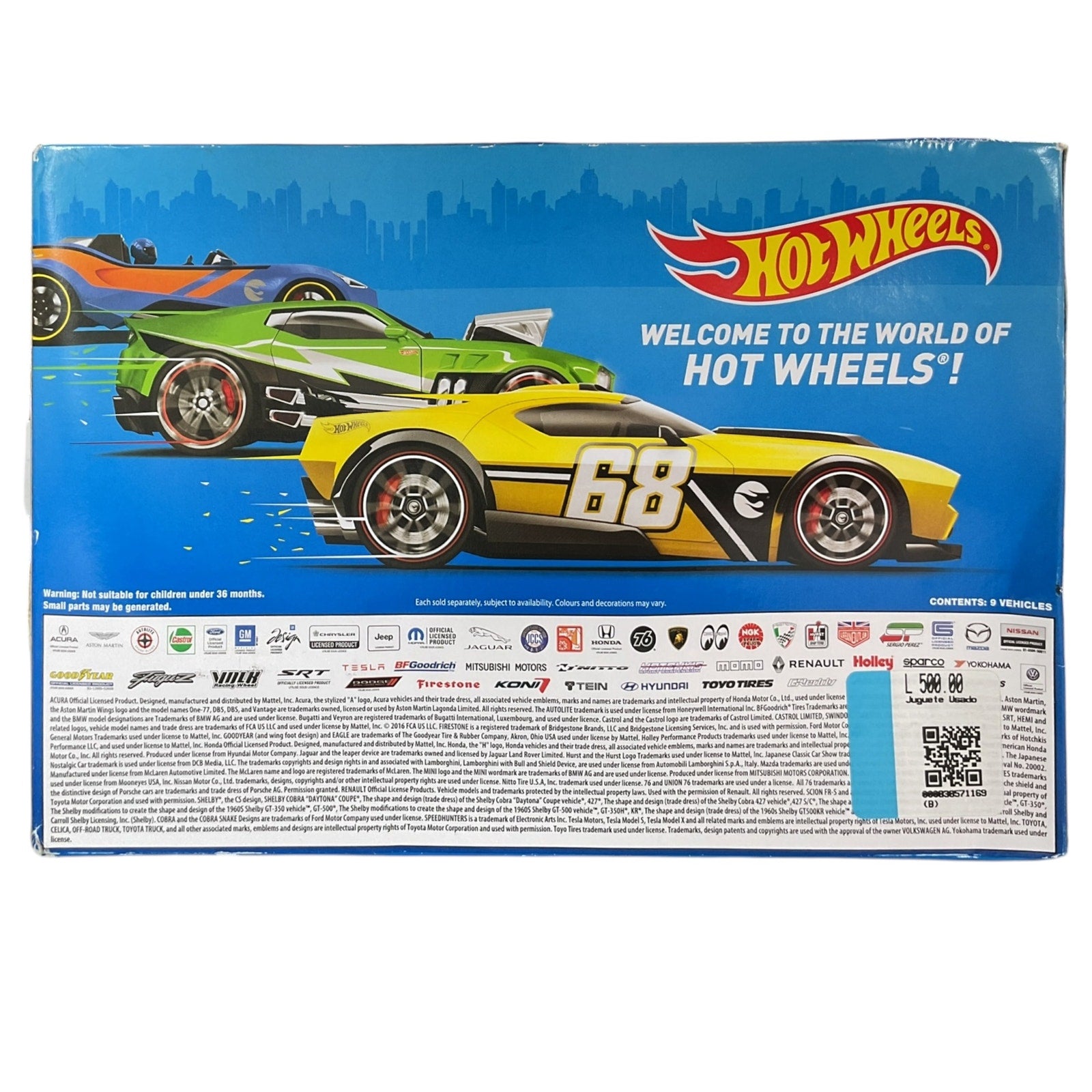 Set de carros (Hot Wheels)