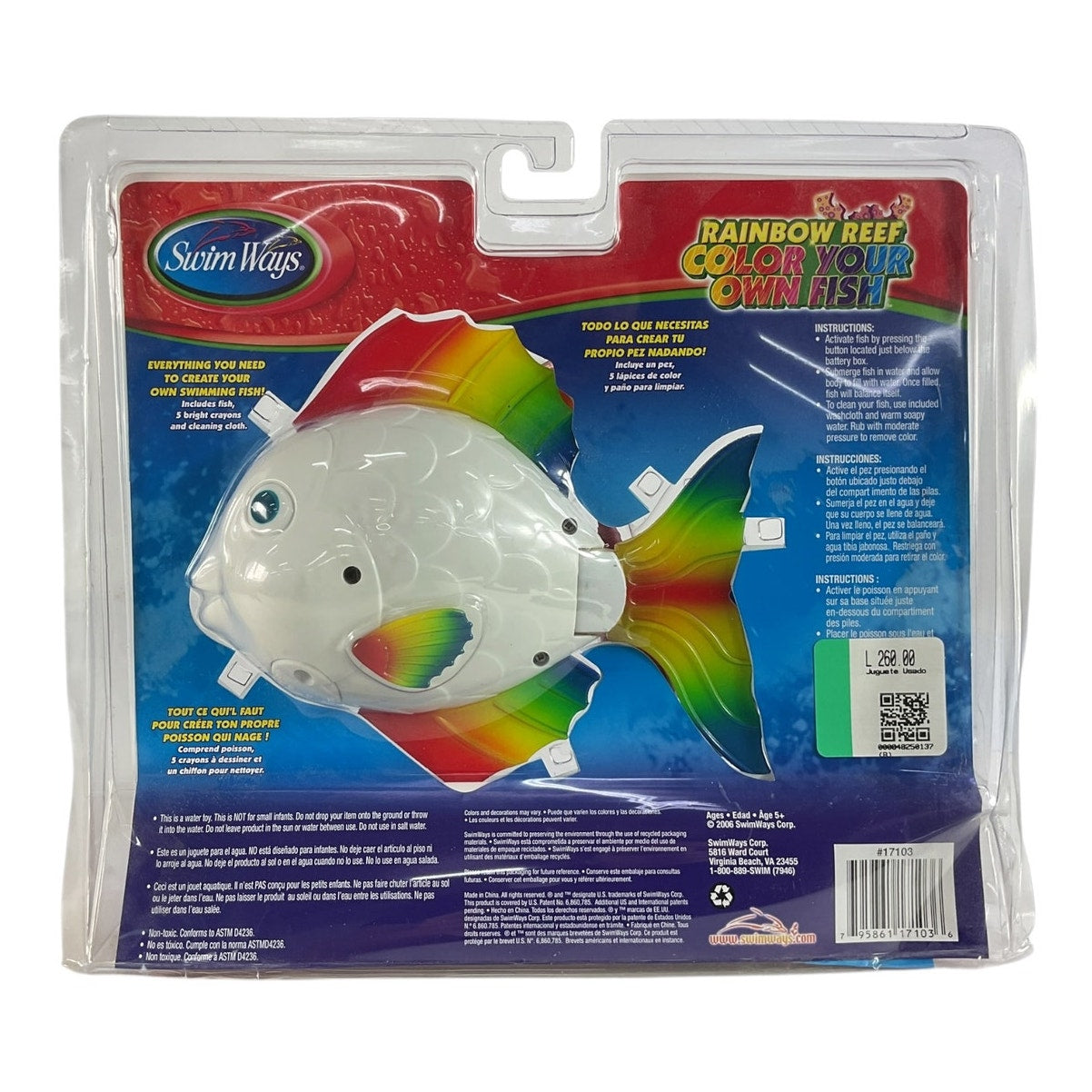 Pez para piscina (Swin Wars)