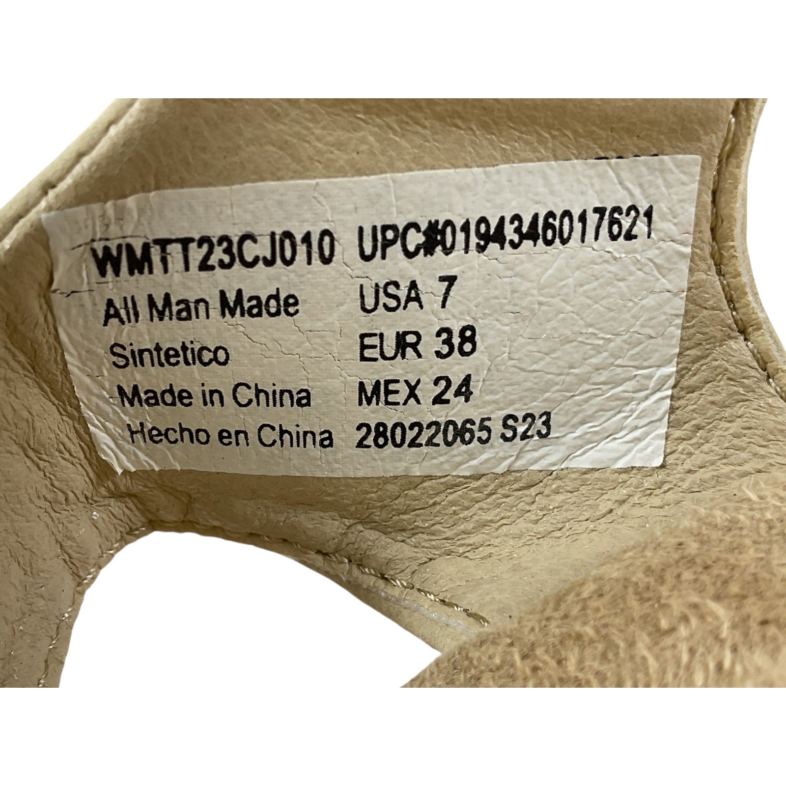 Sandalias 7 (TIME AND TRU)