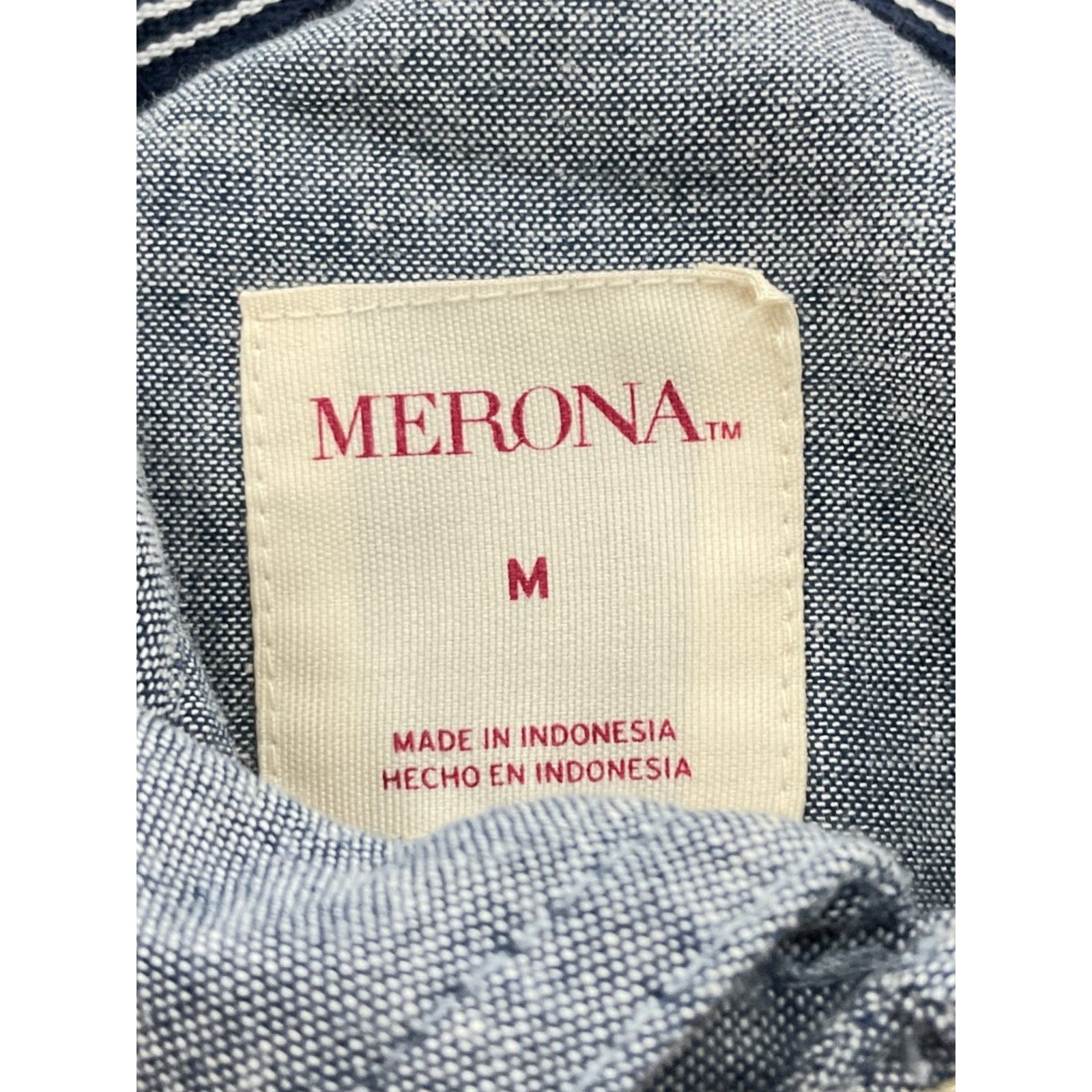 Camisa Tipo Polo M (Merona)