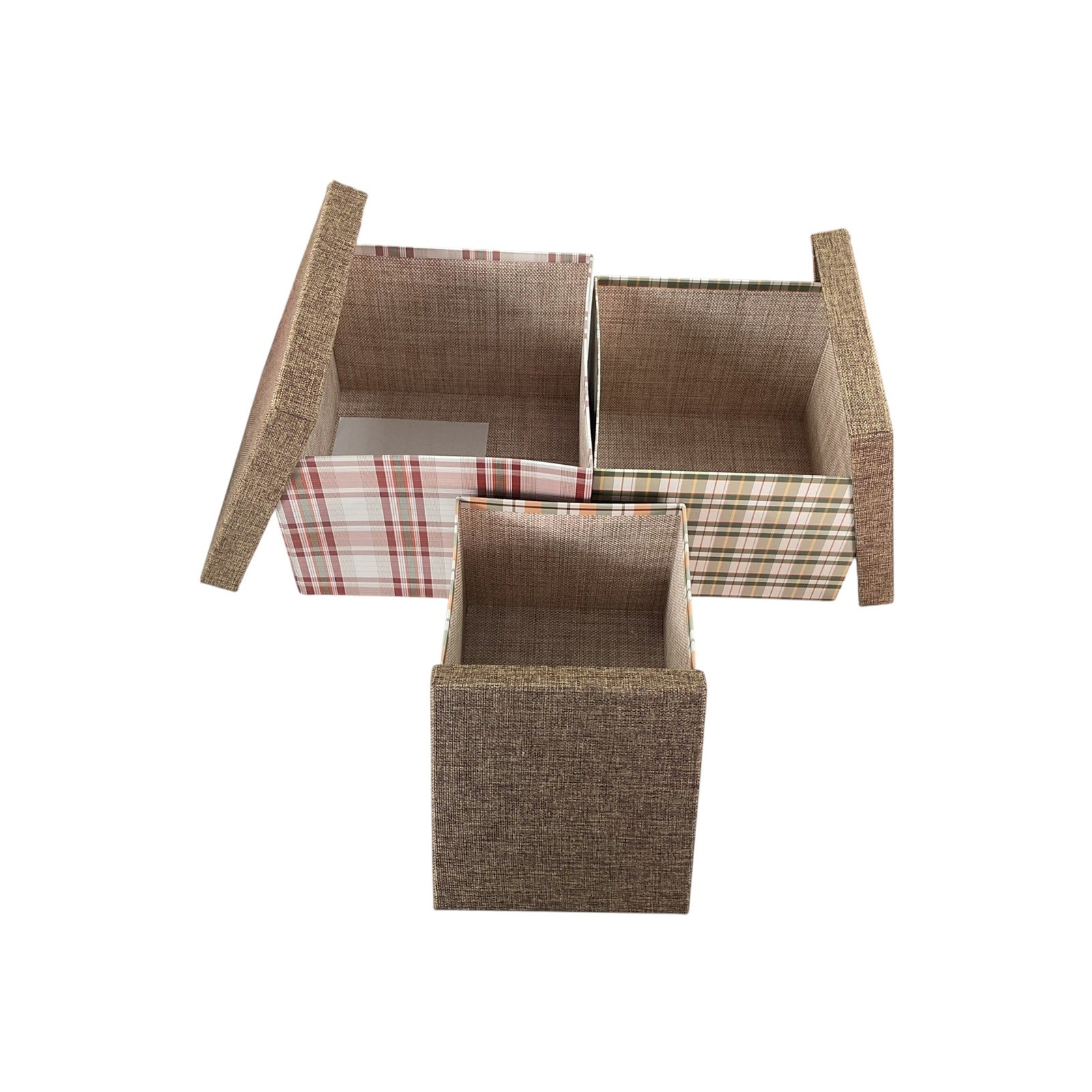 Cajas organizadoras decorativas