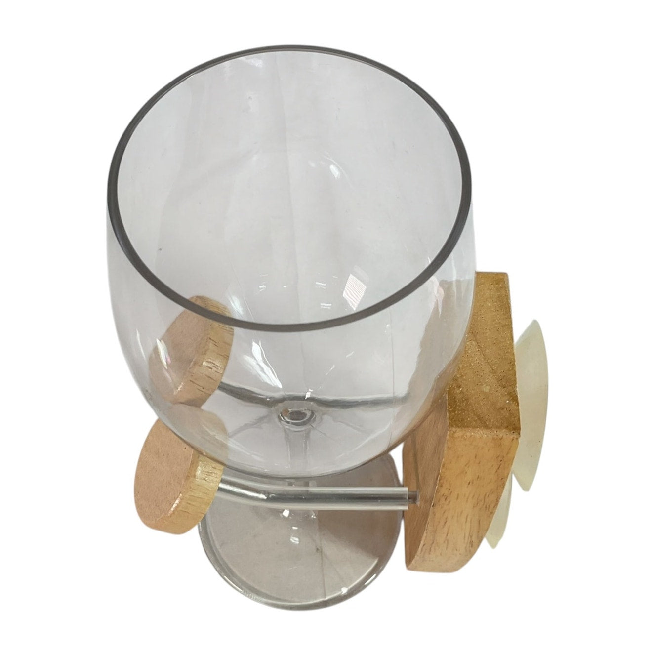 Soporte para copa de vino para el baño (Modern Expressions)