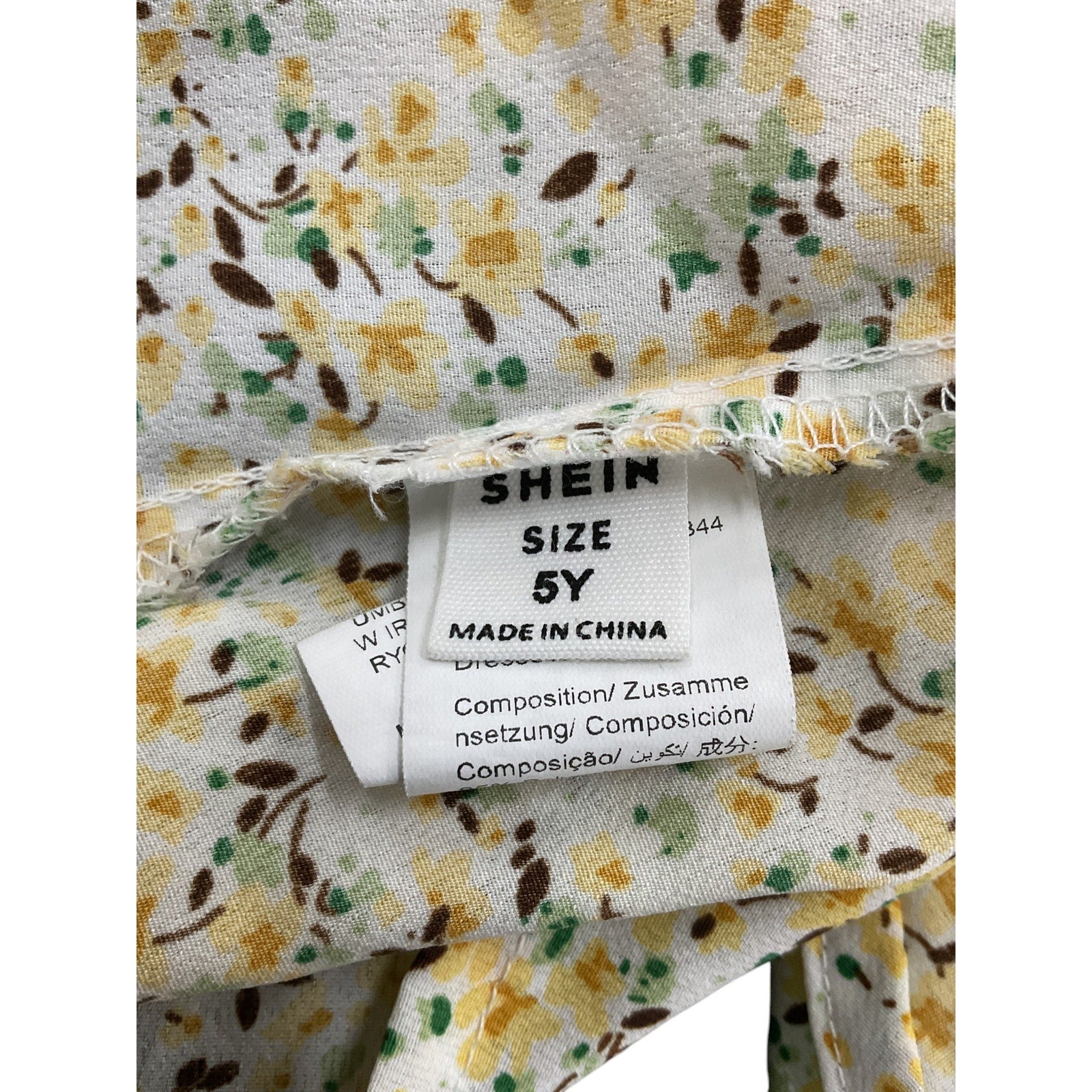 Vestido Niña 5Y (Shein)
