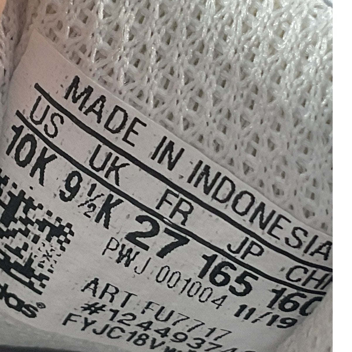 Tenis niño 10 (Adidas)