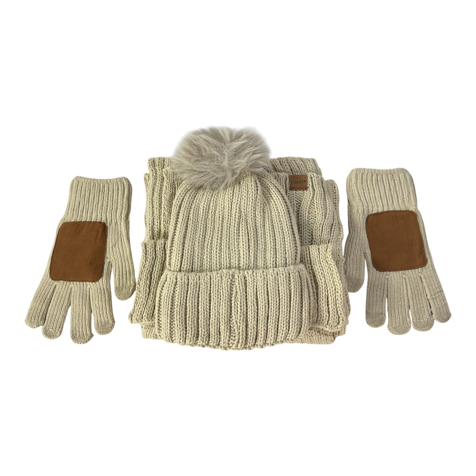 Set de Gorro, Guantes y bufanda (FISFET)