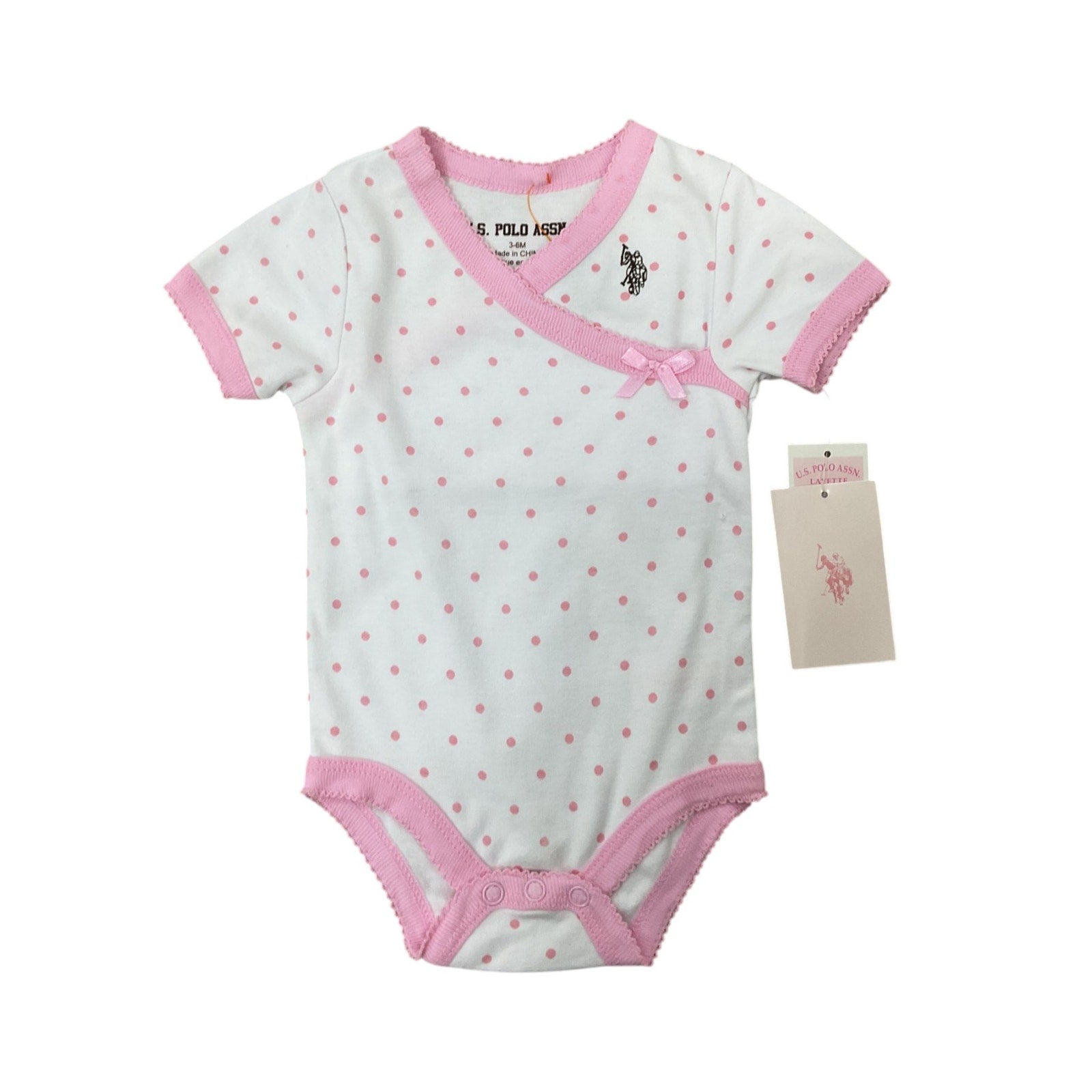 Traje de Bebe Niña 3-6M (U.S. Polo Assn.)