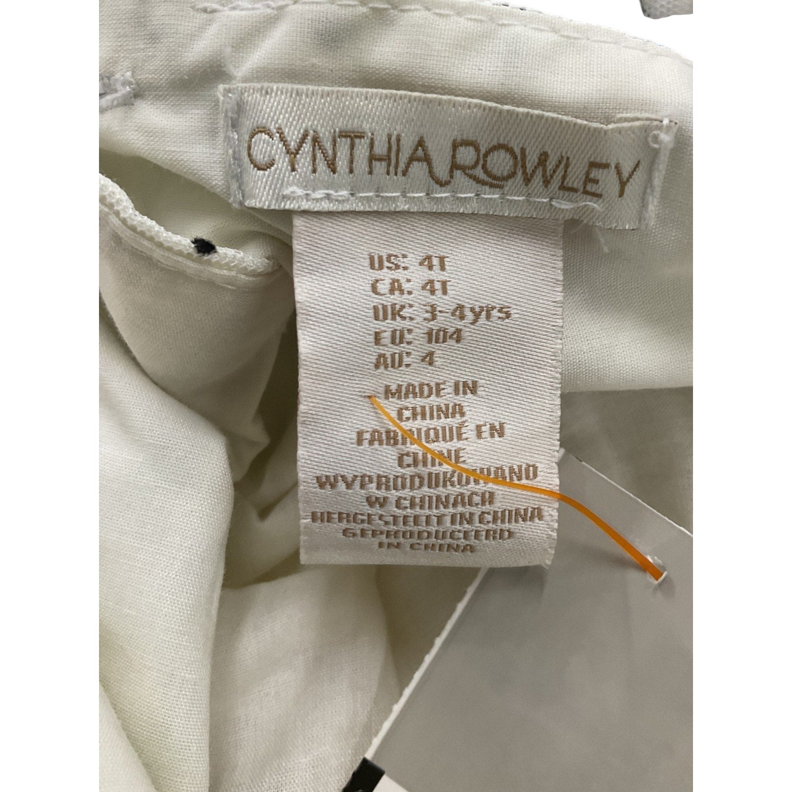 Vestido niña 4T (Cynthia Rowley)