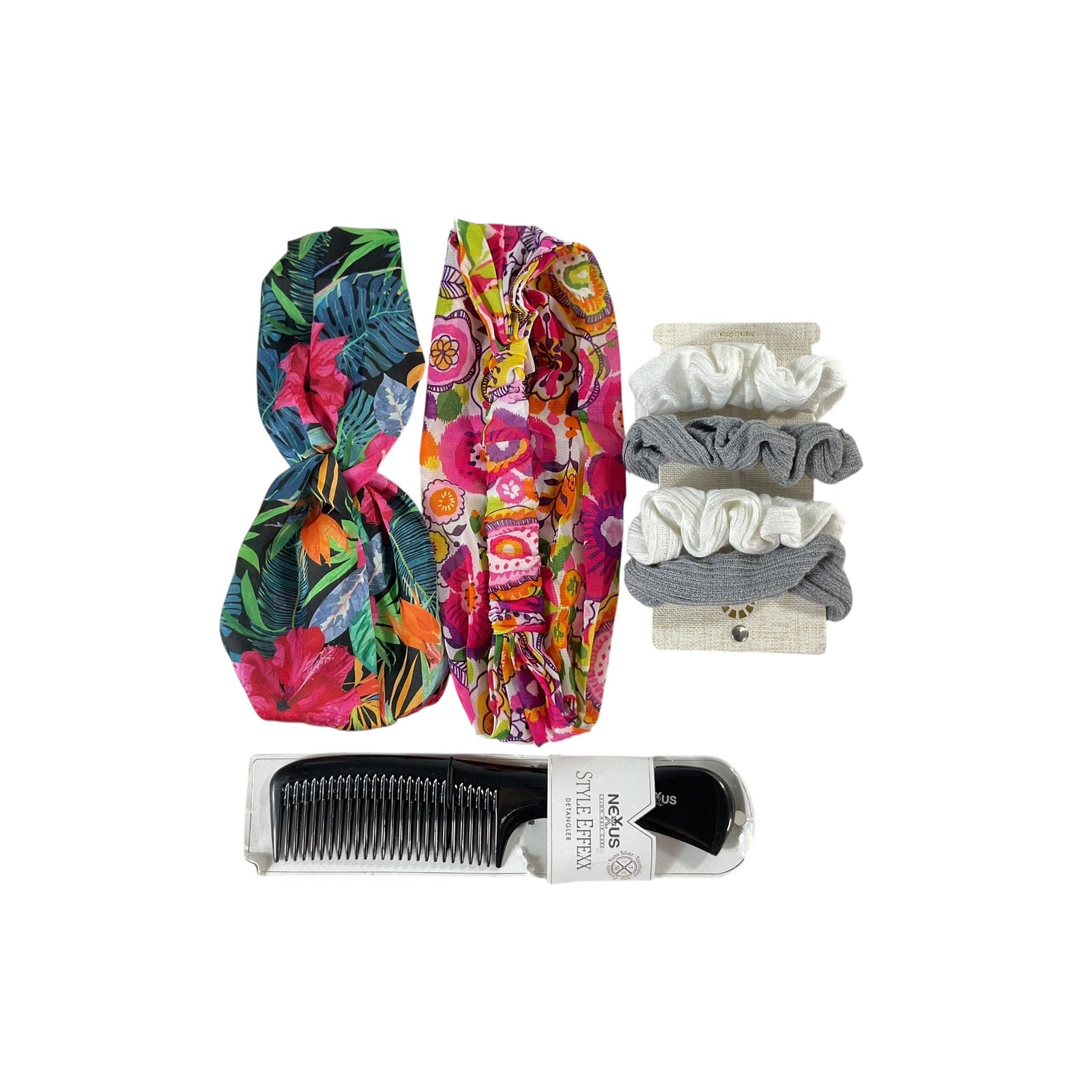 Set de colas y peine