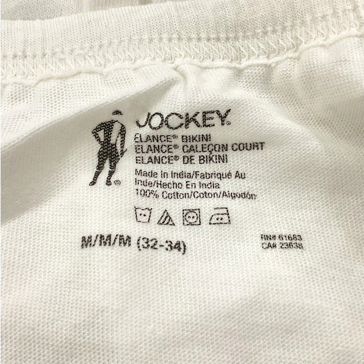 Ropa interior M (Jockey)